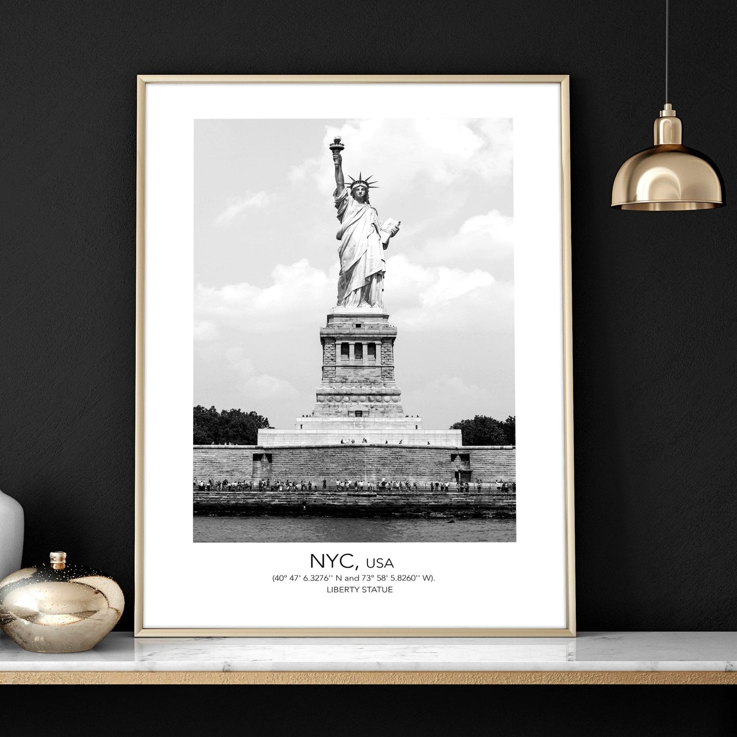 Black and white prints | set of 3 Manhattan wall art