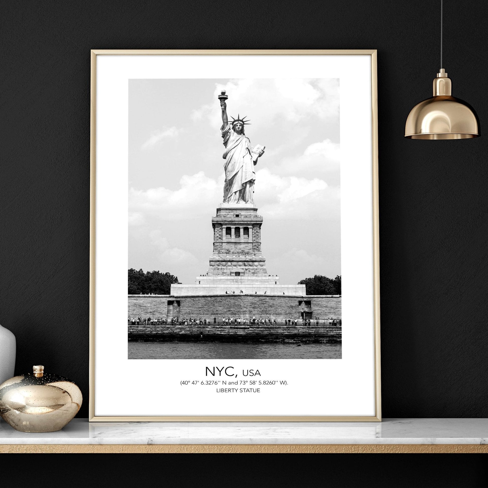 Black and white prints | set of 3 Manhattan wall art