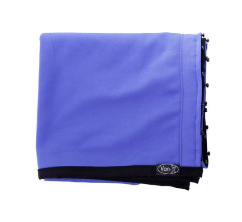 For New Vauxhall Vivaro Premuim Window Curtains - Black/Blue - CREATE YOUR OWN BUNDLE! Van-X