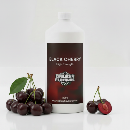 Black Cherry Food Flavouring - Professional High Strength - 1 Litre