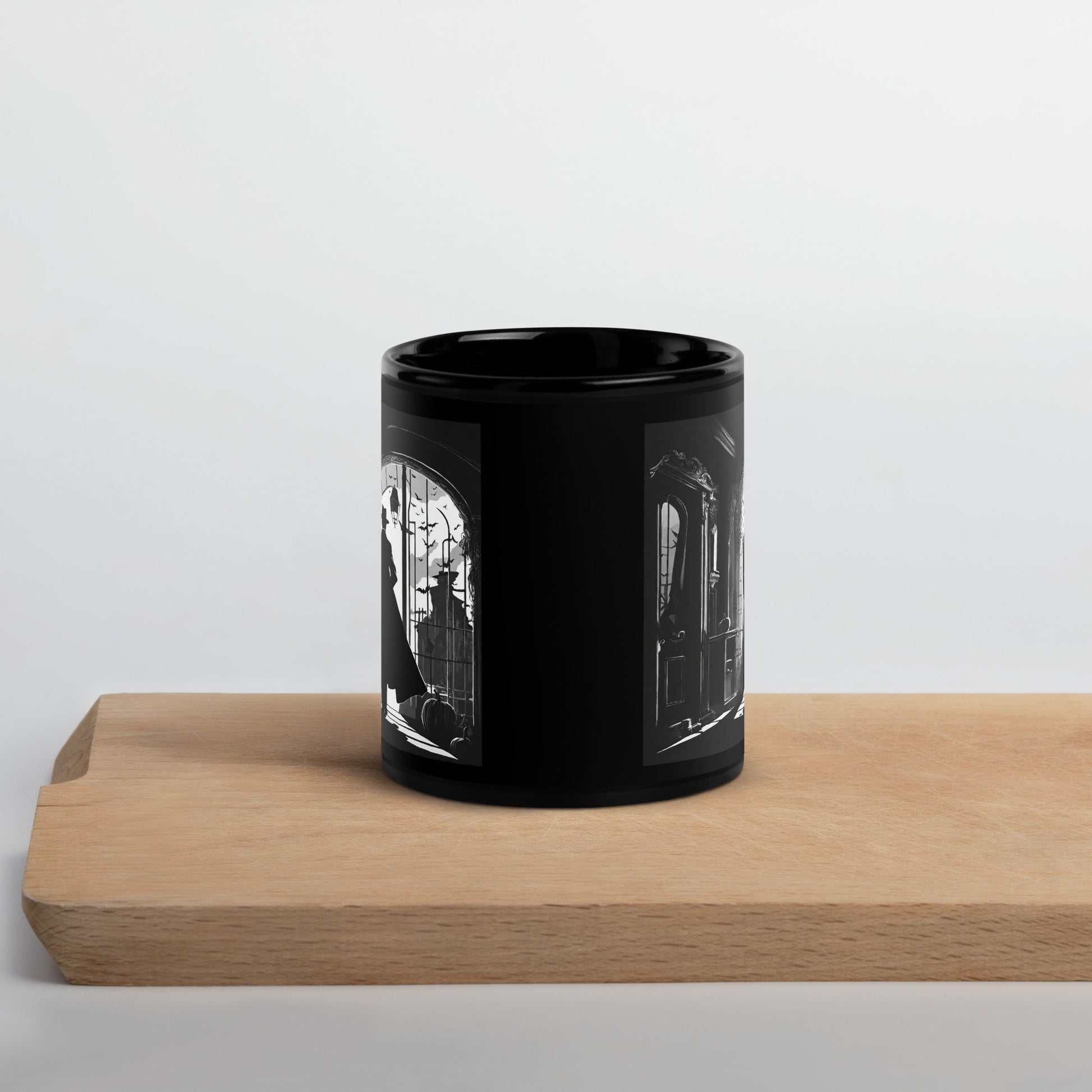 Black Glossy Mug