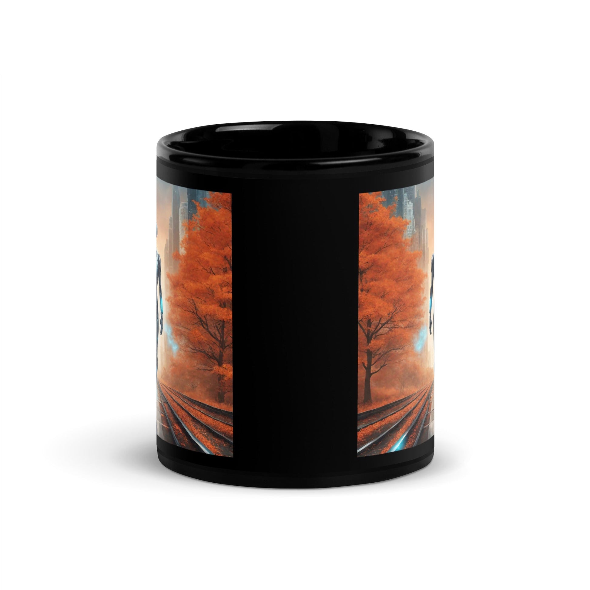 Black Glossy Mug