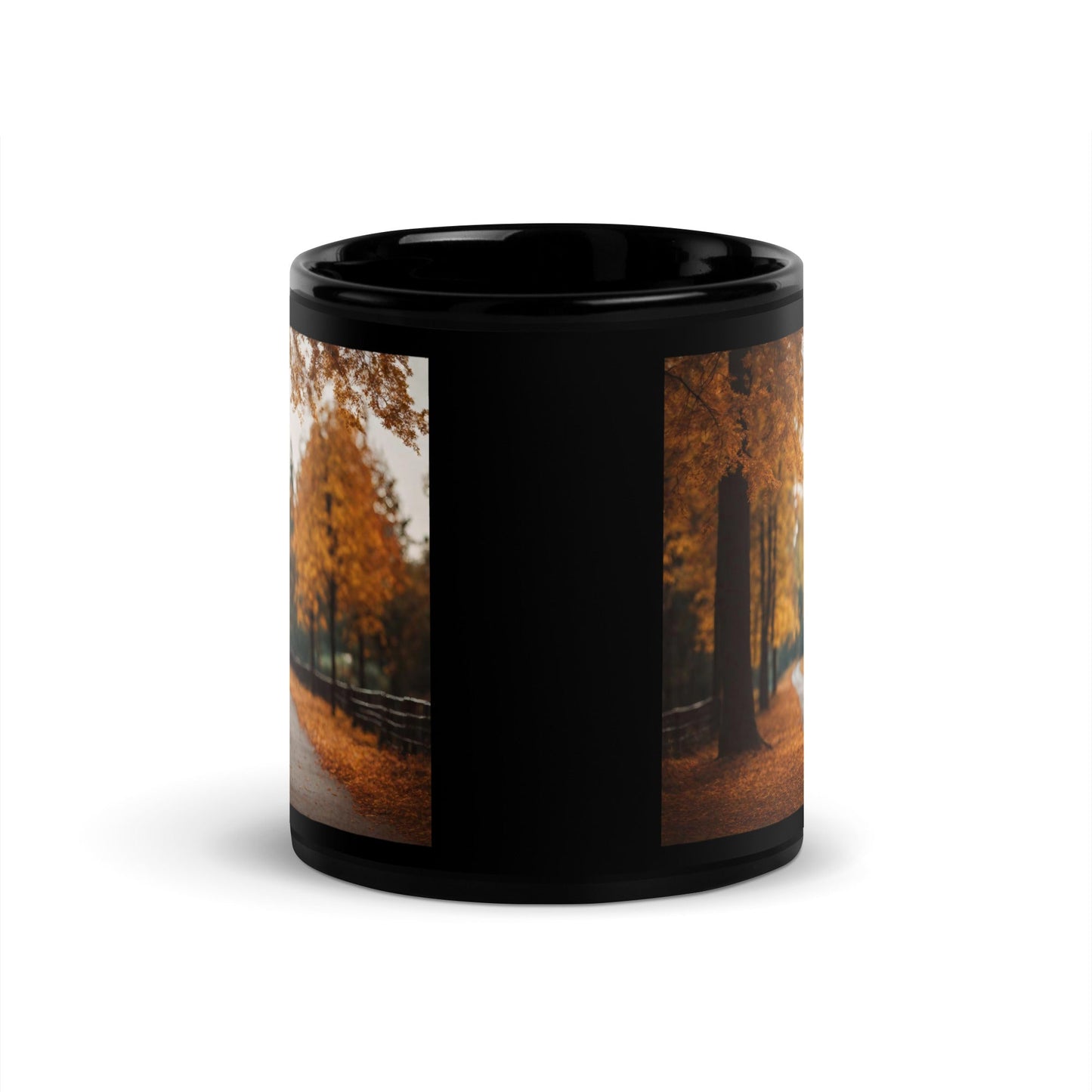 Black Glossy Mug