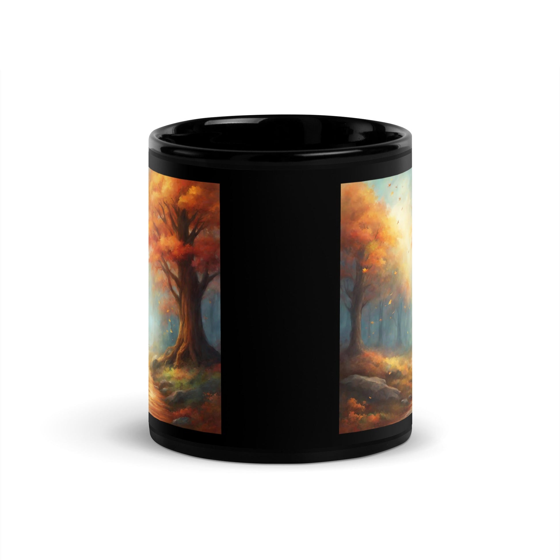Black Glossy Mug