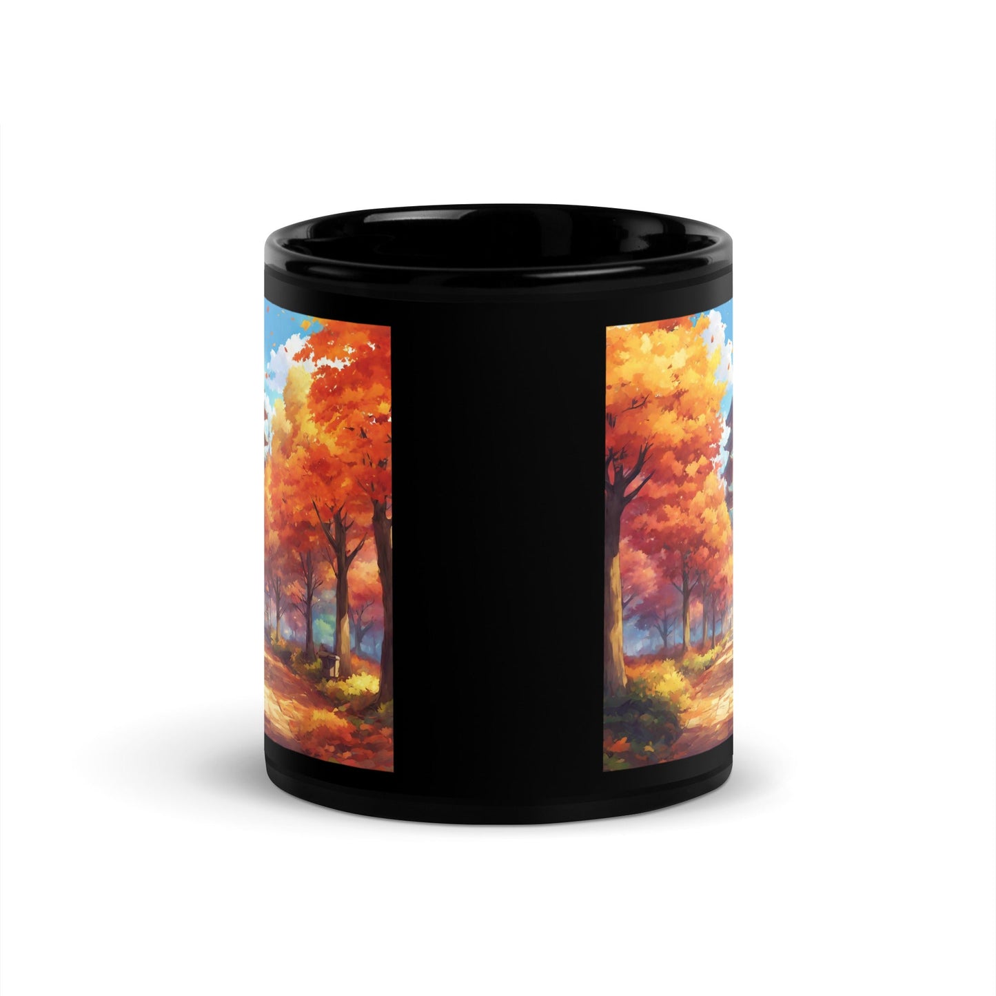 Black Glossy Mug