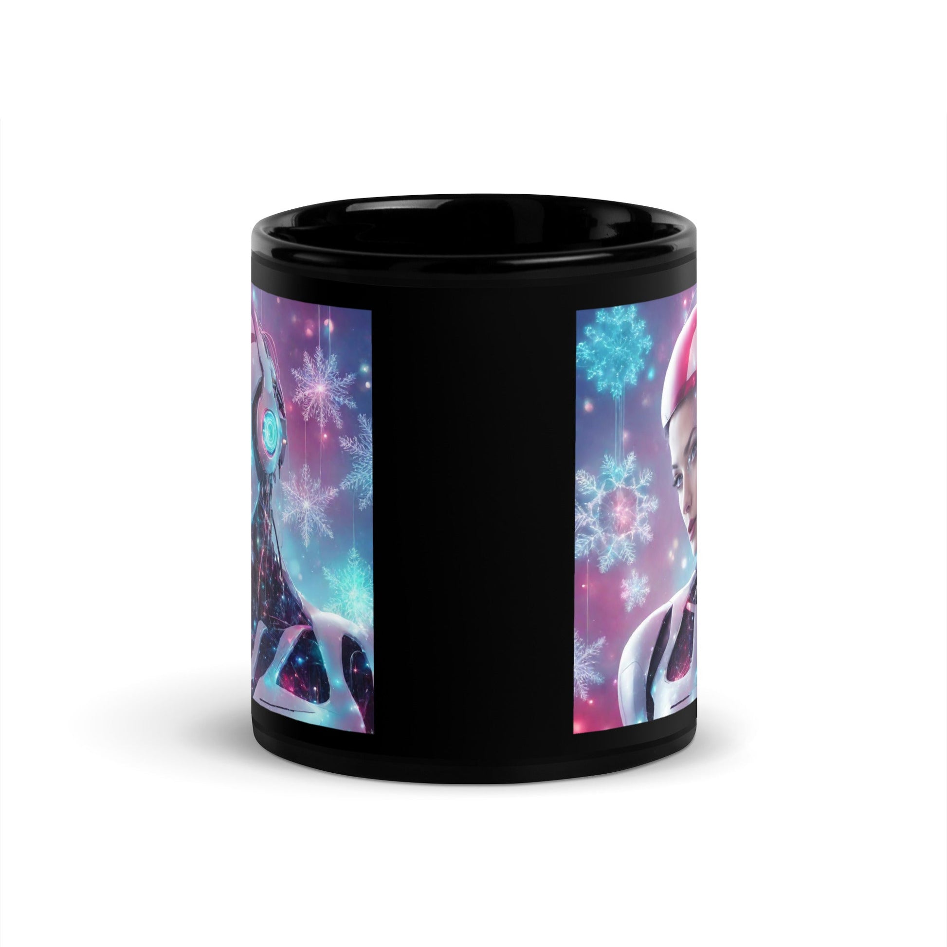 Black Glossy Mug