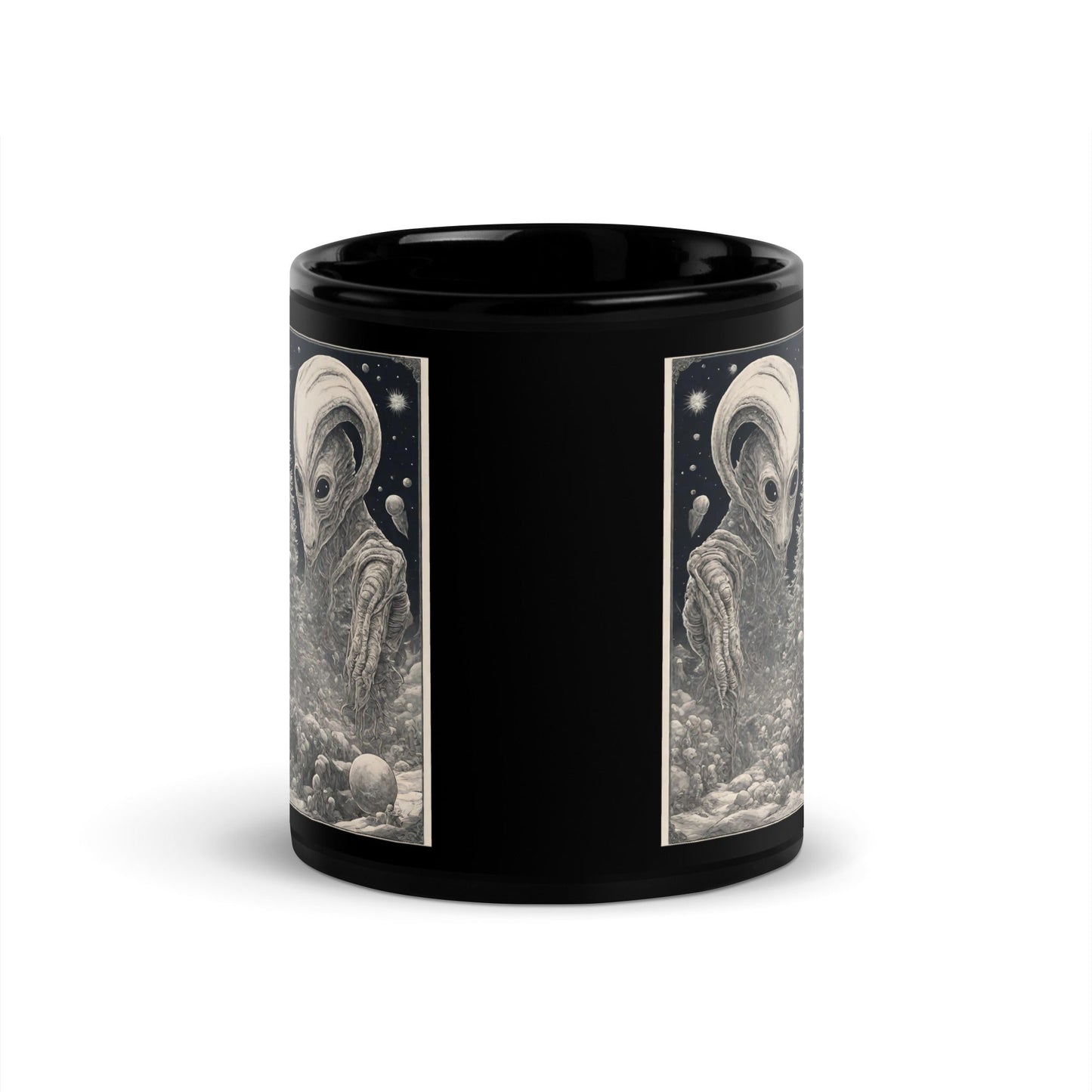 Black Glossy Mug