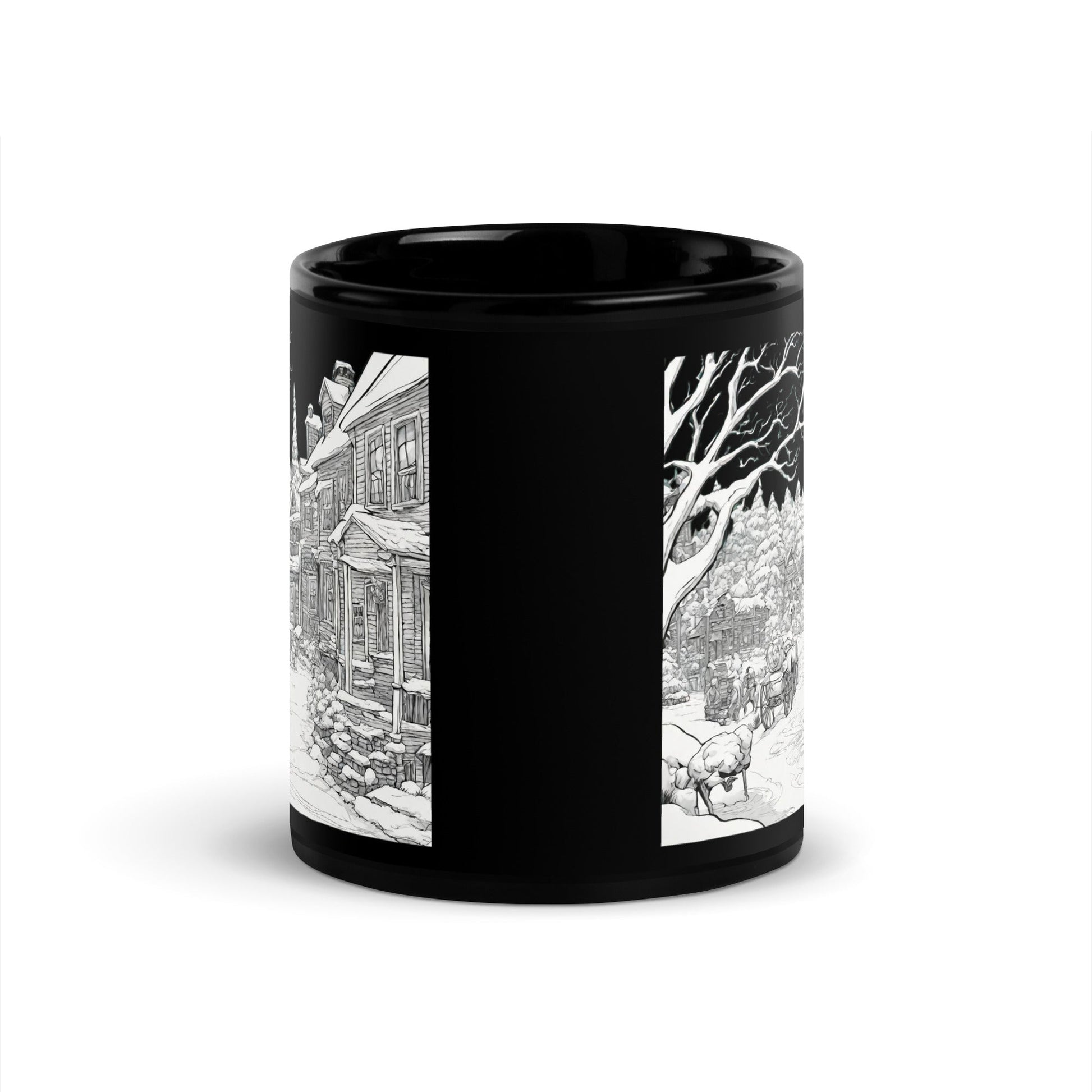 Black Glossy Mug