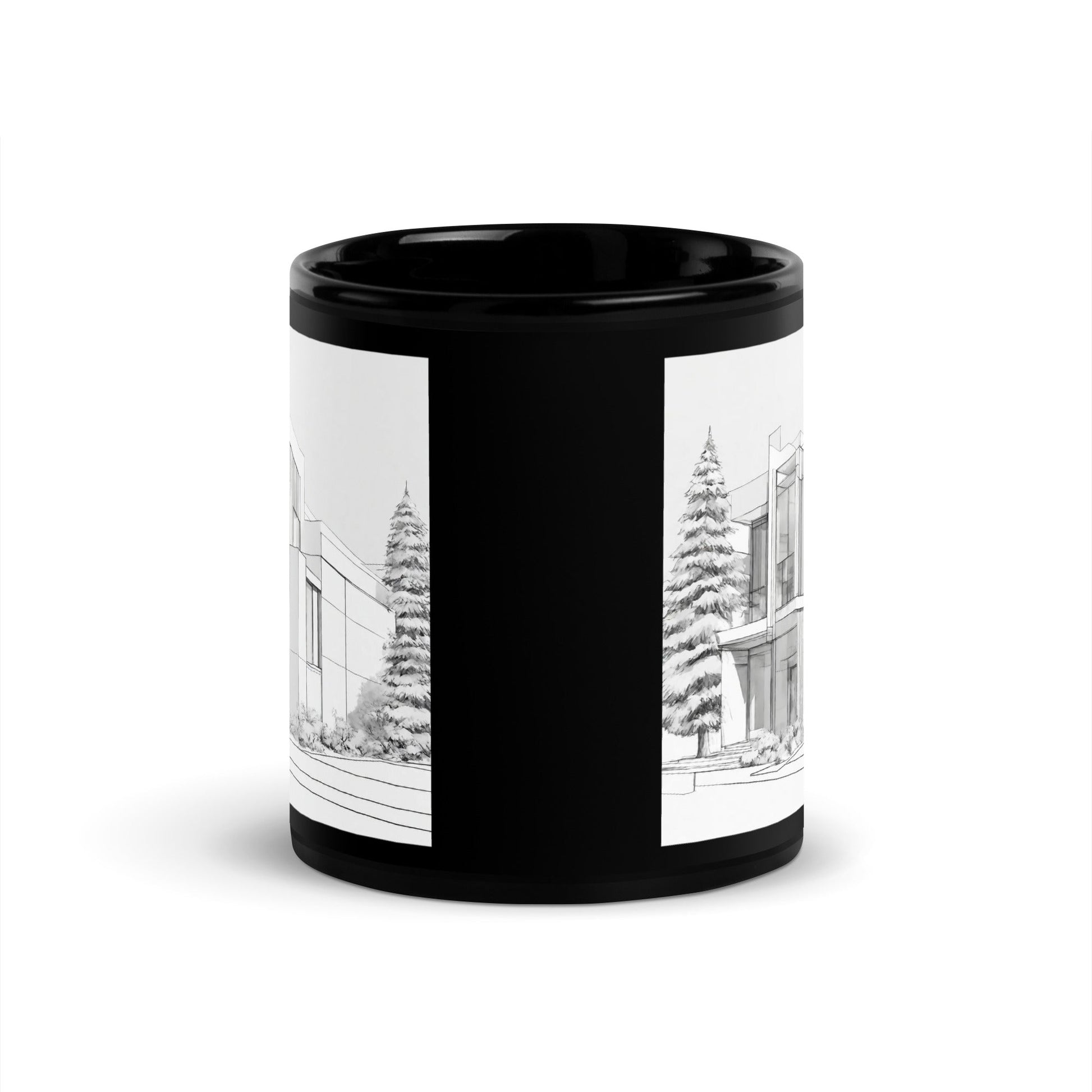 Black Glossy Mug