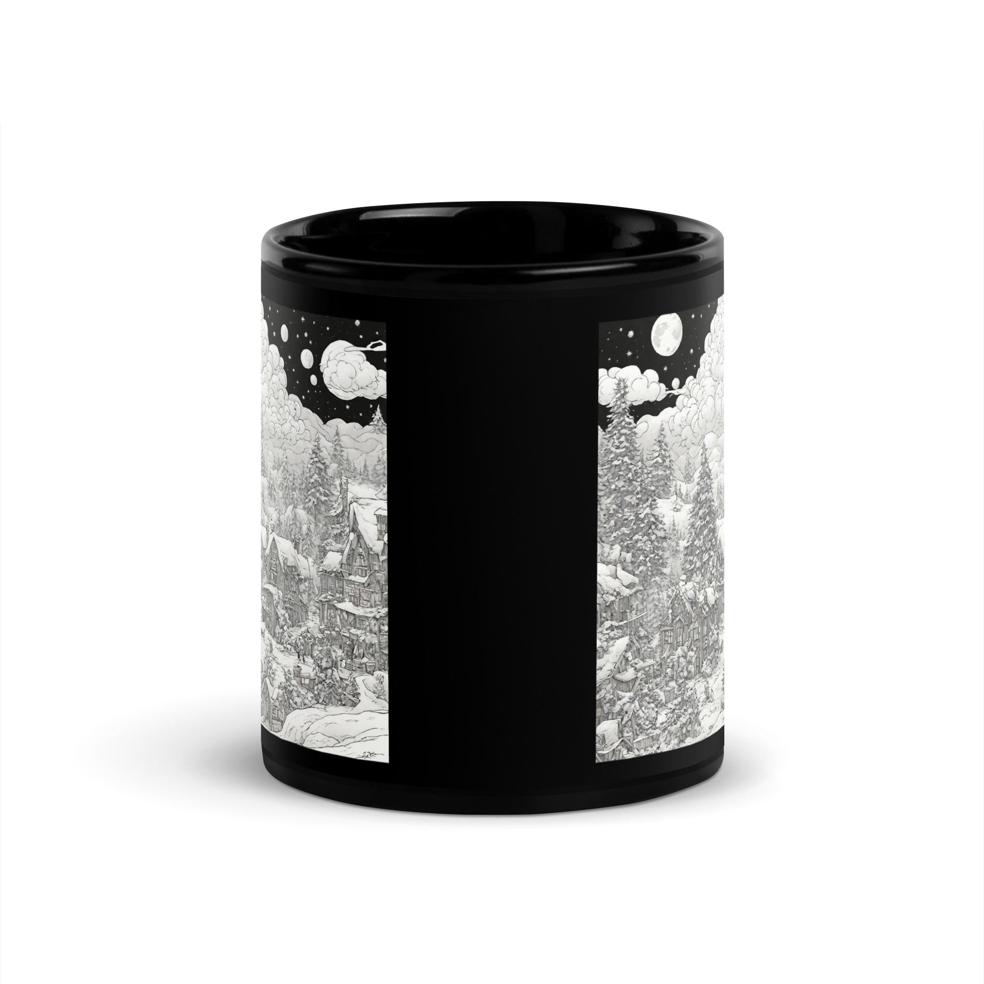 Black Glossy Mug