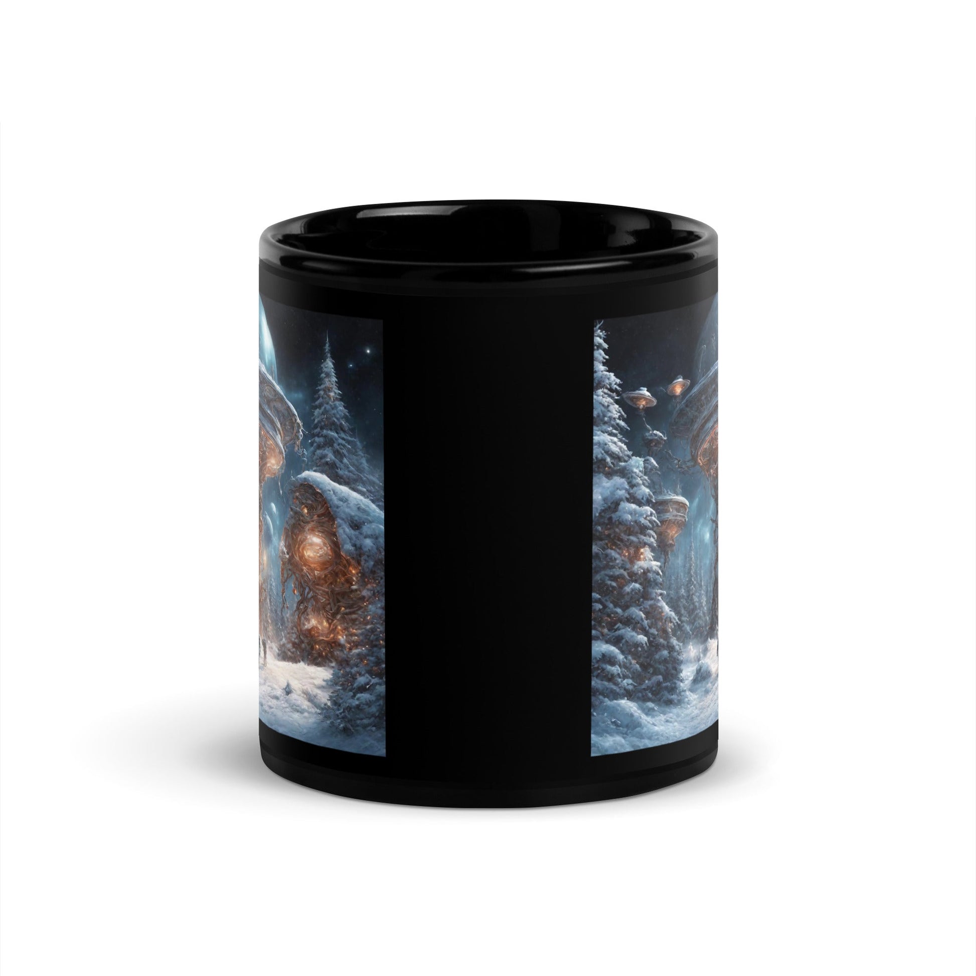 Black Glossy Mug