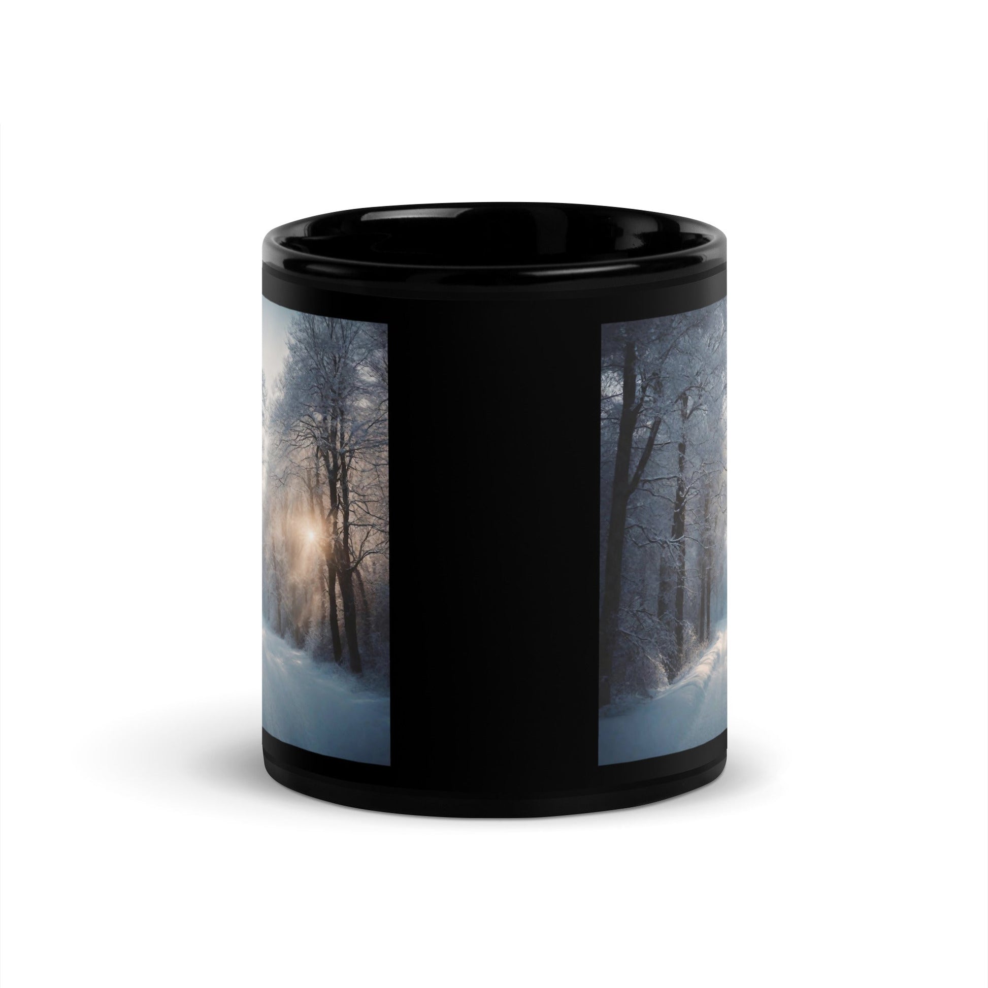 Black Glossy Mug
