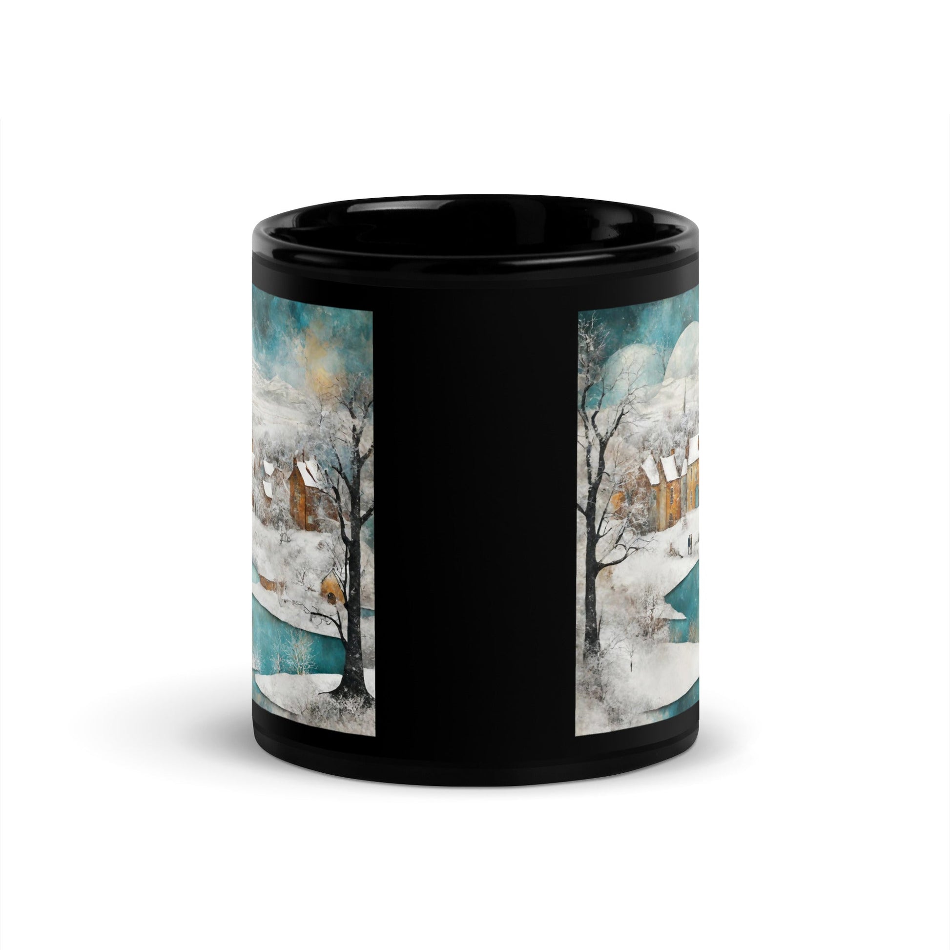 Black Glossy Mug