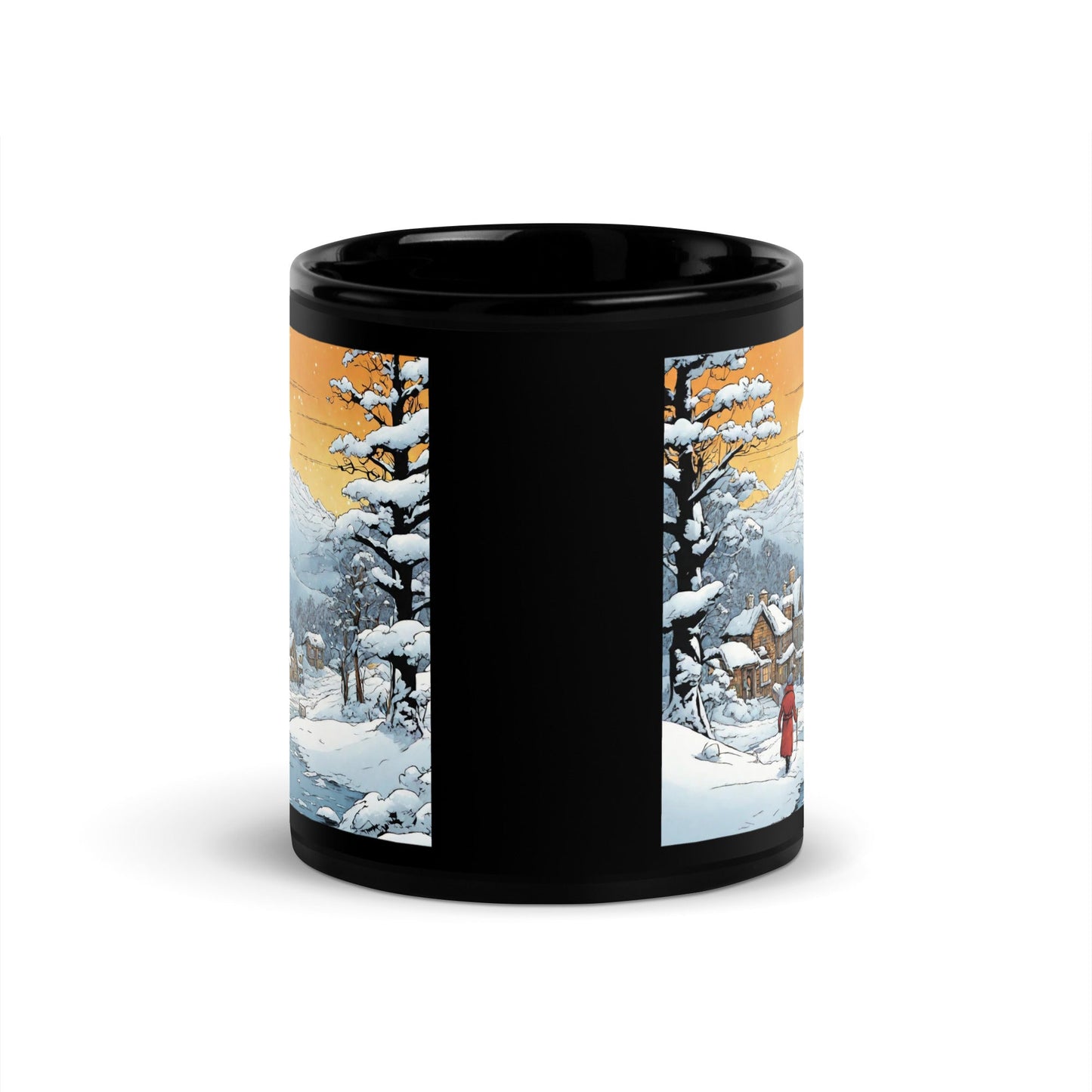 Black Glossy Mug