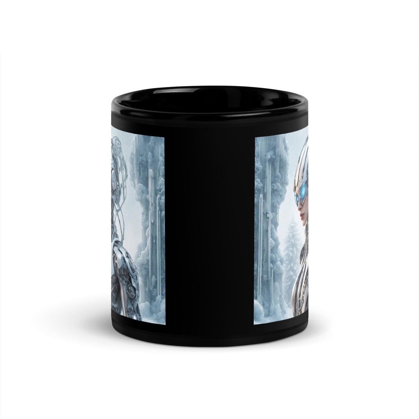 Black Glossy Mug