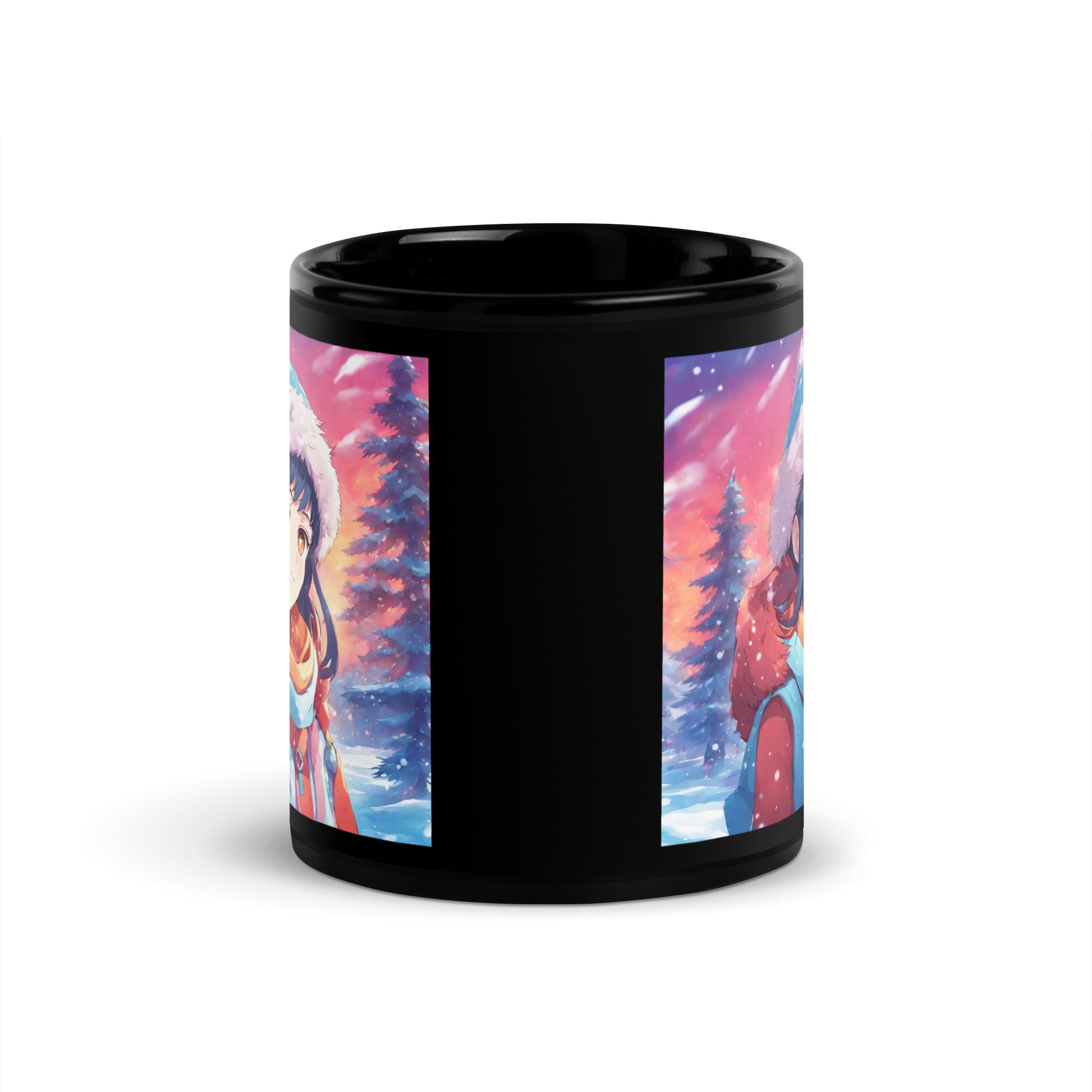 Black Glossy Mug