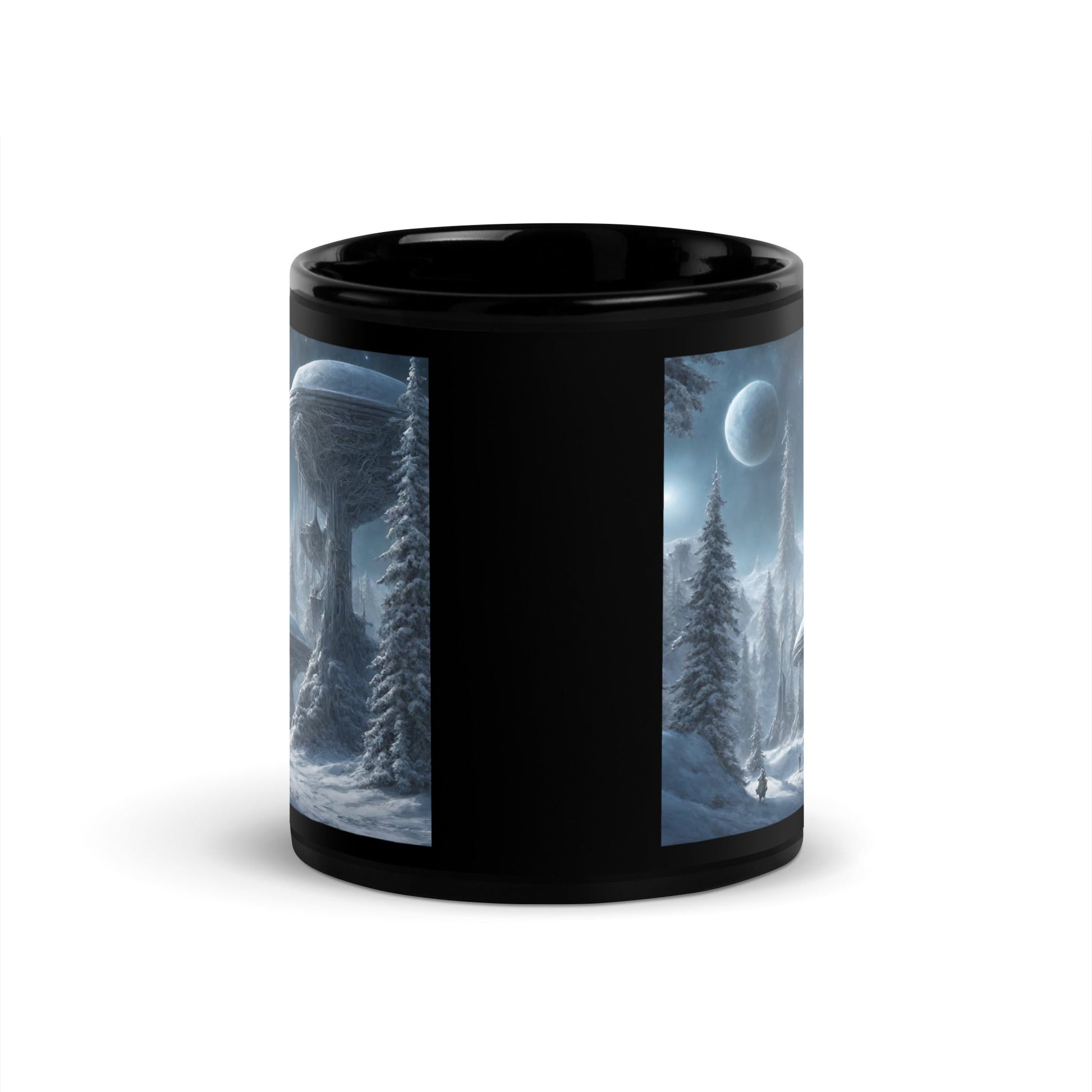 Black Glossy Mug