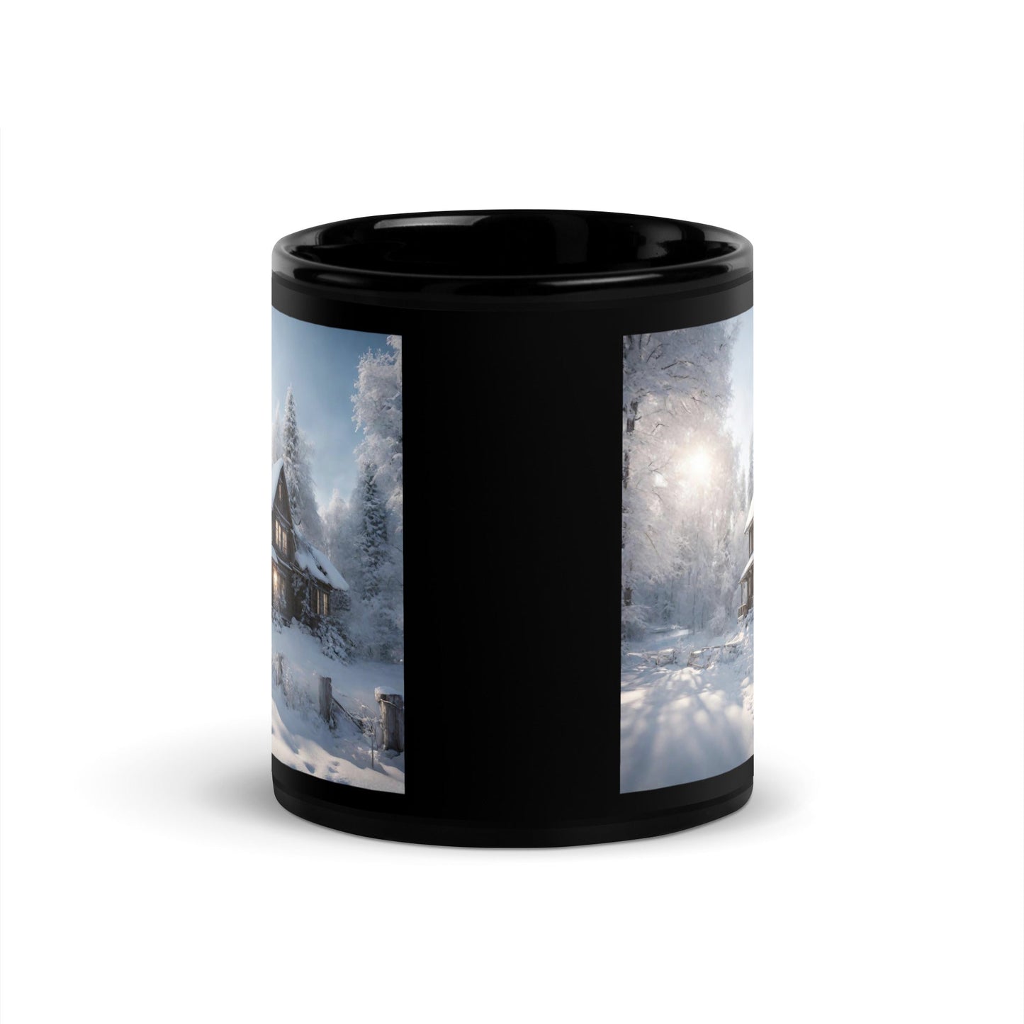 Black Glossy Mug