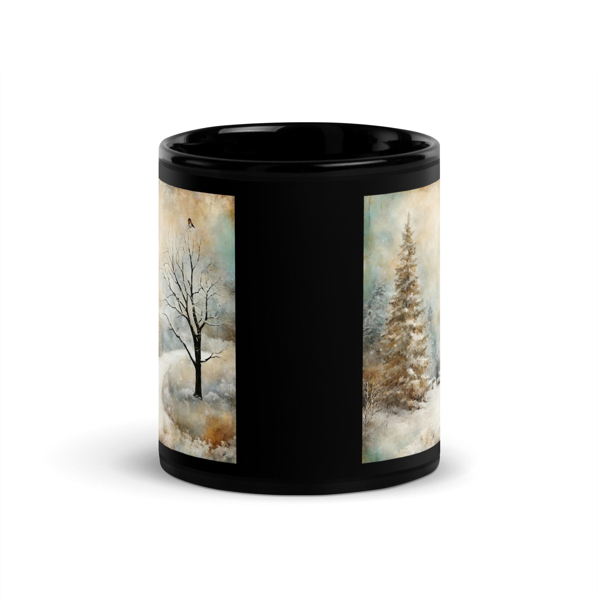 Black Glossy Mug