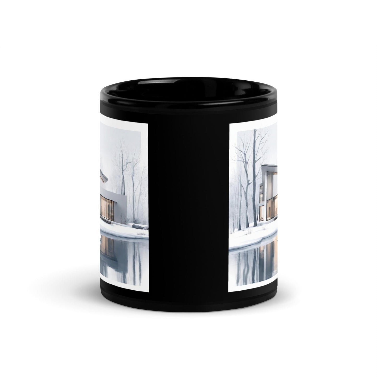 Black Glossy Mug