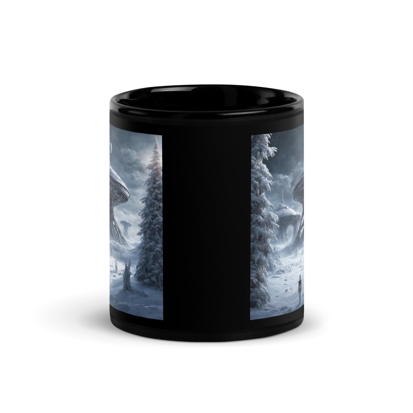 Black Glossy Mug