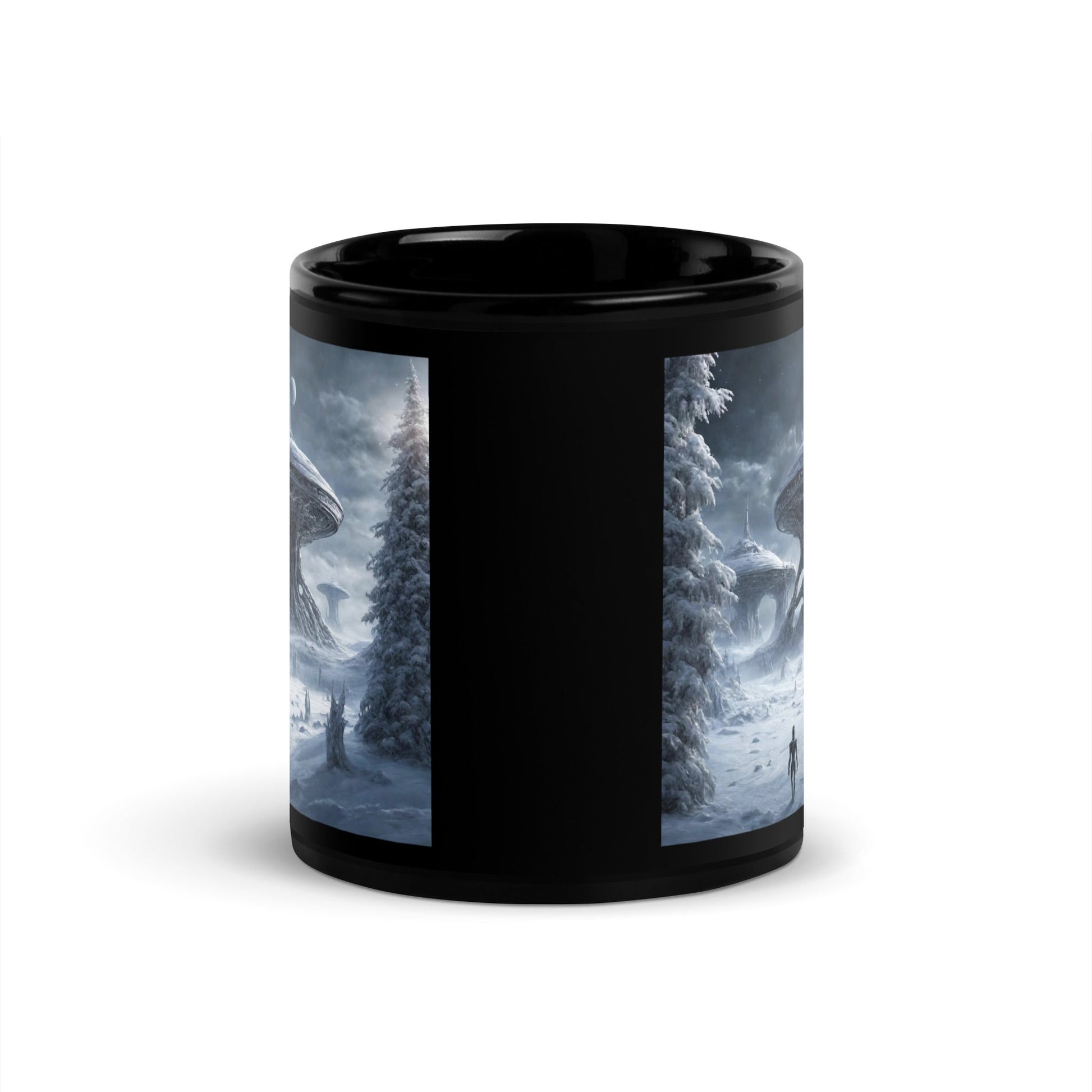 Black Glossy Mug