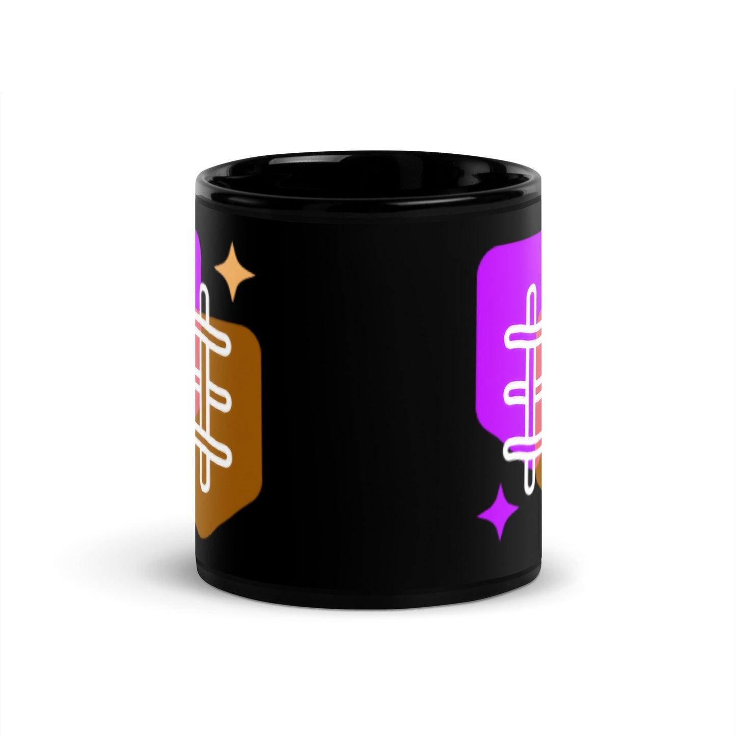 Black Glossy Mug