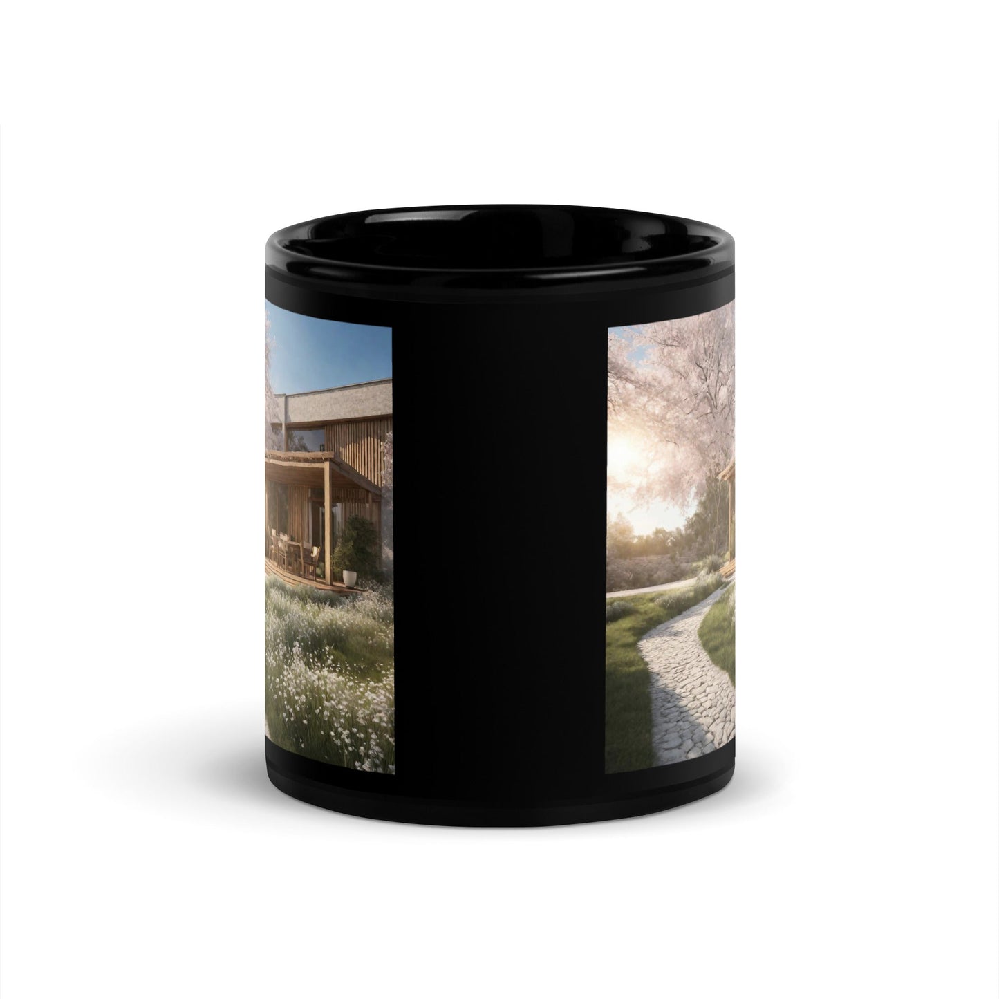 Black Glossy Mug