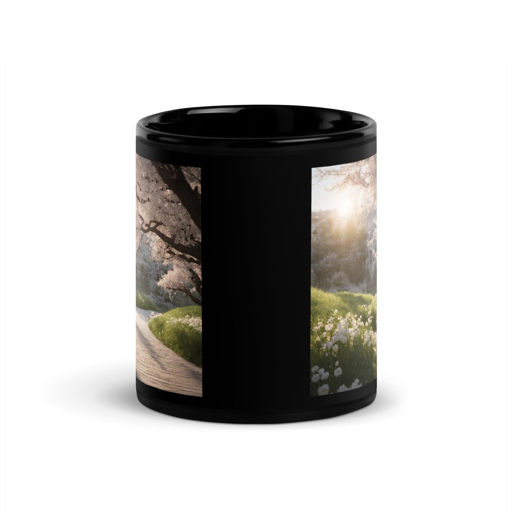 Black Glossy Mug