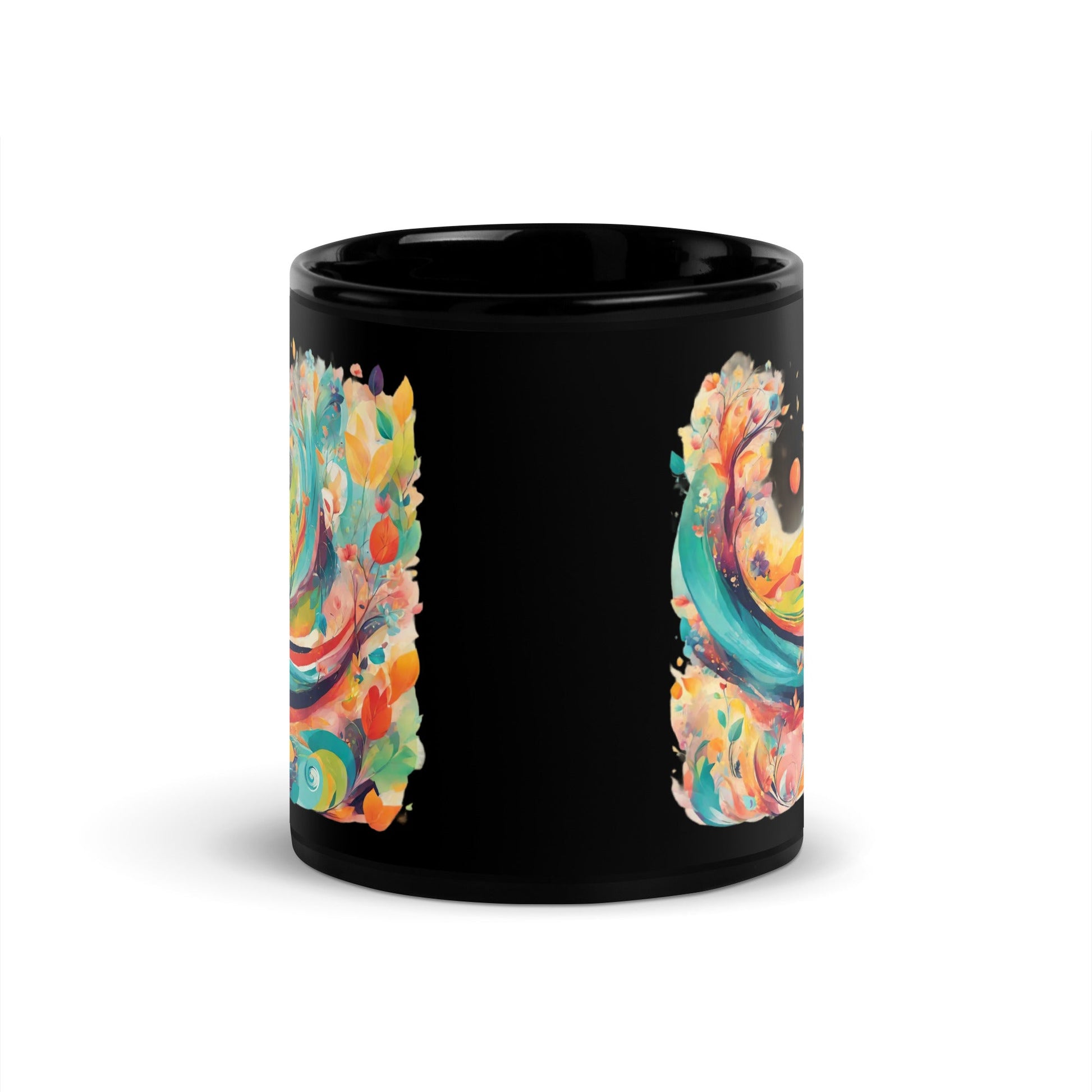 Black Glossy Mug