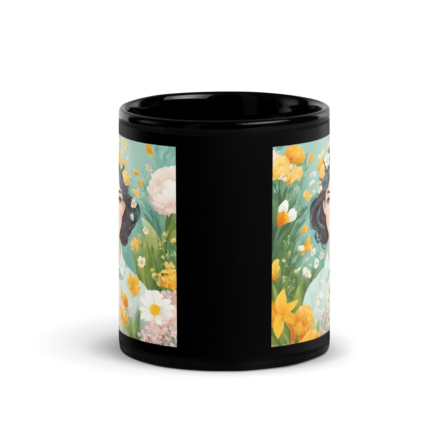 Black Glossy Mug