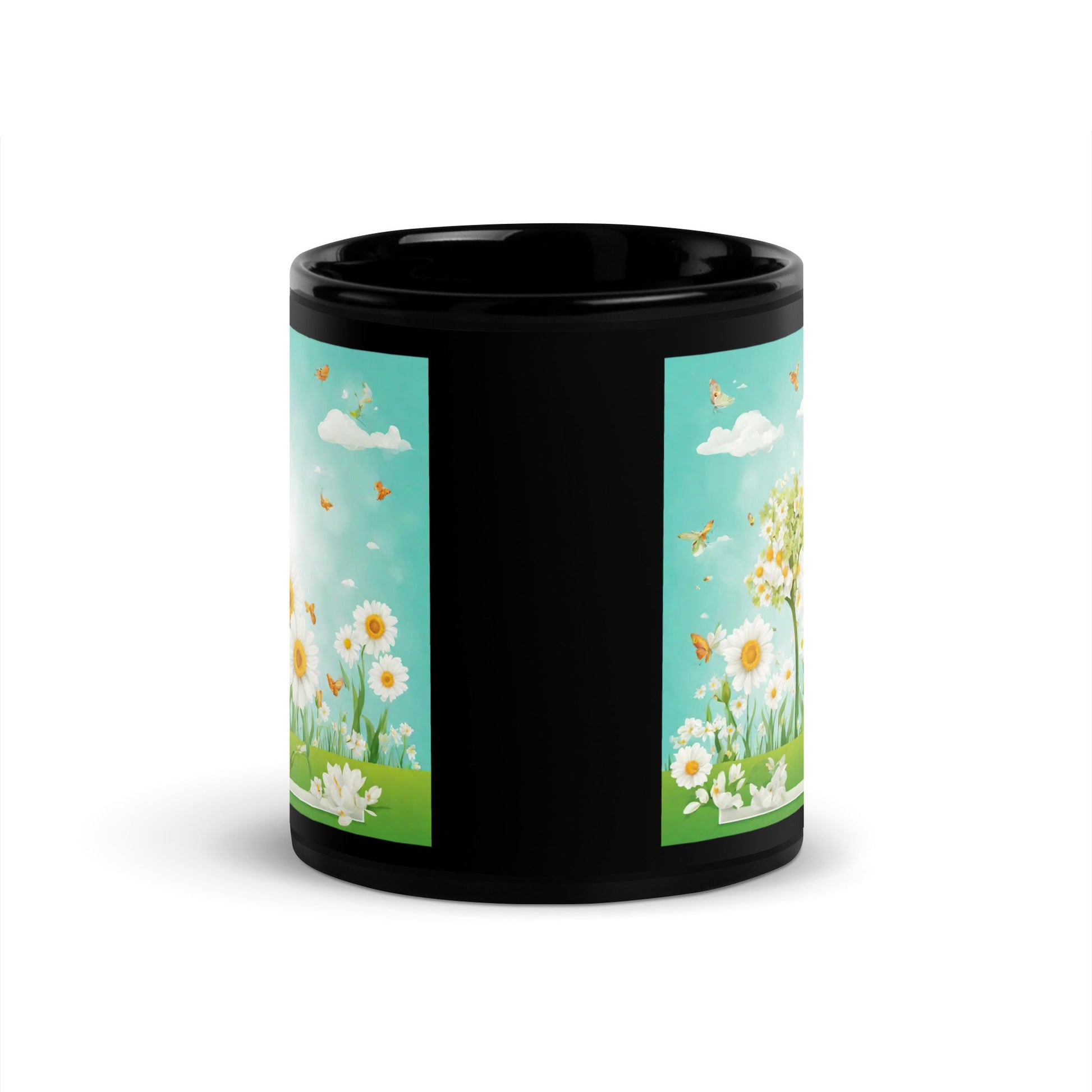 Black Glossy Mug