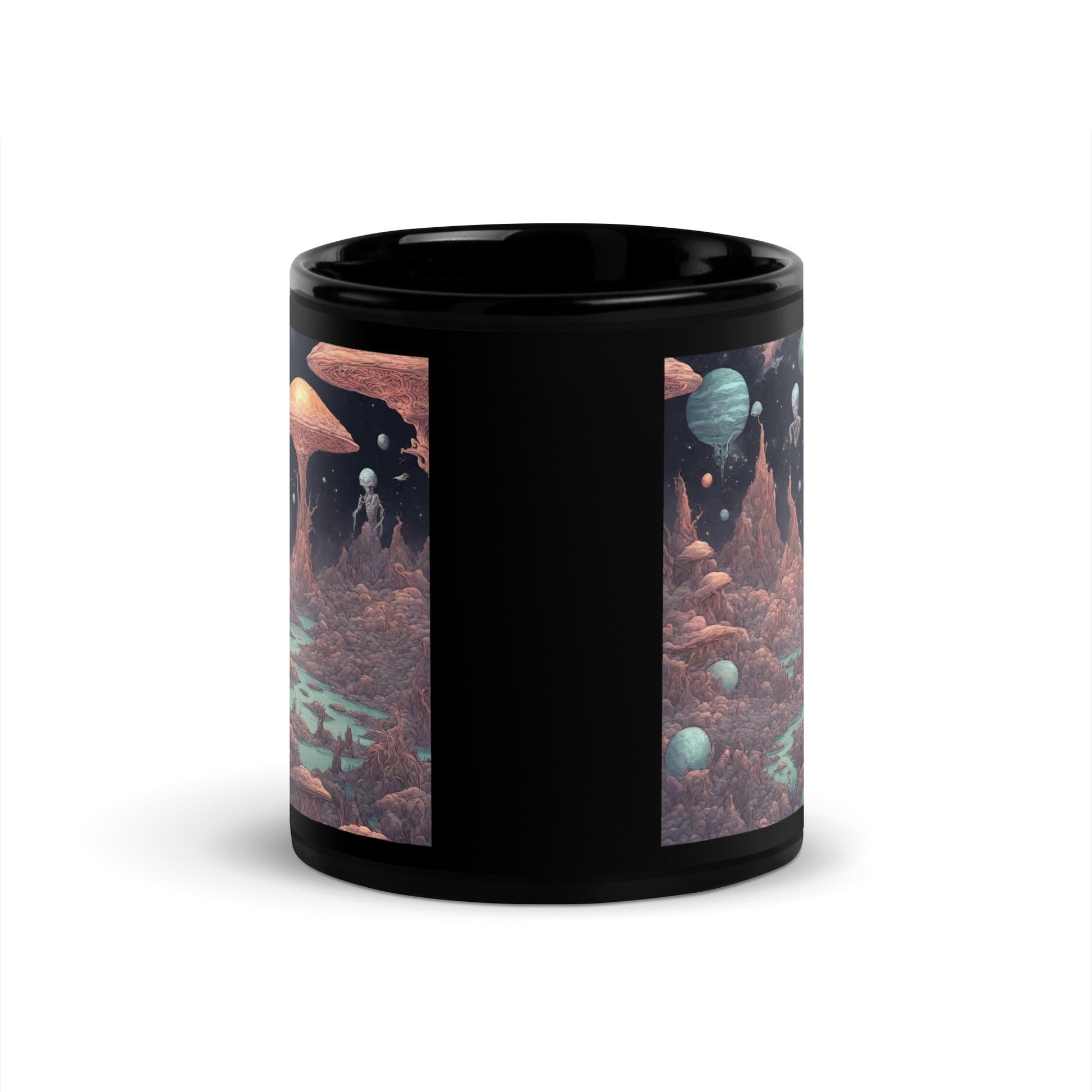 Black Glossy Mug
