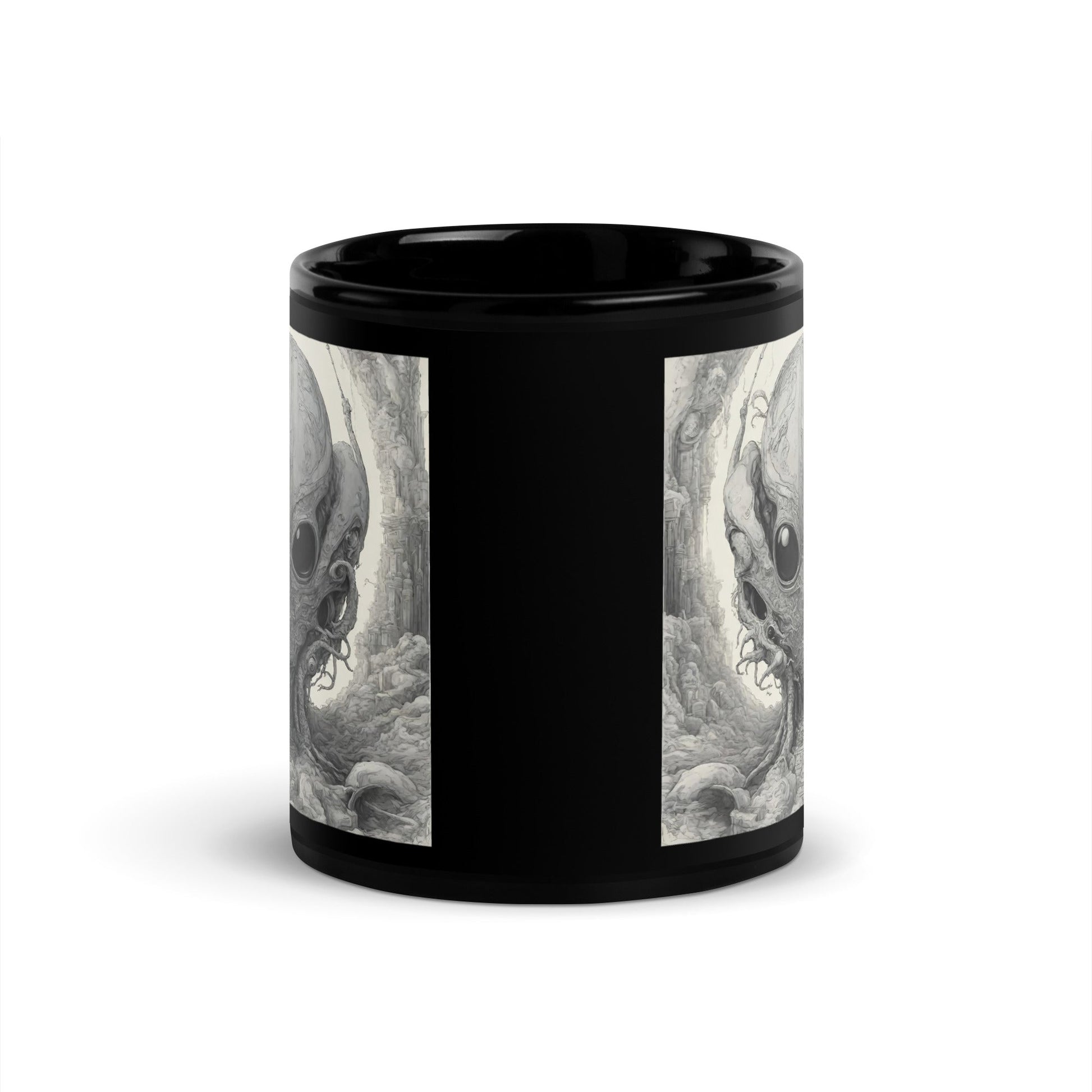 Black Glossy Mug