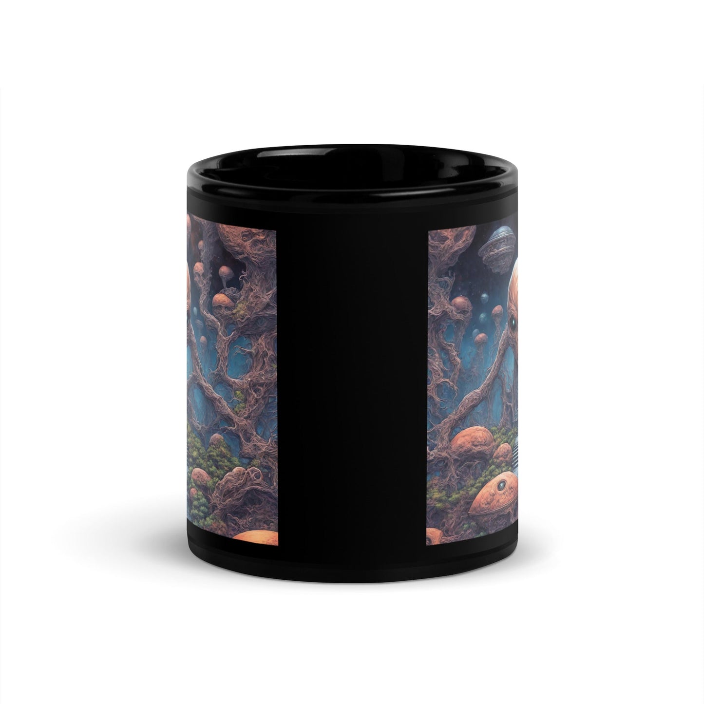 Black Glossy Mug