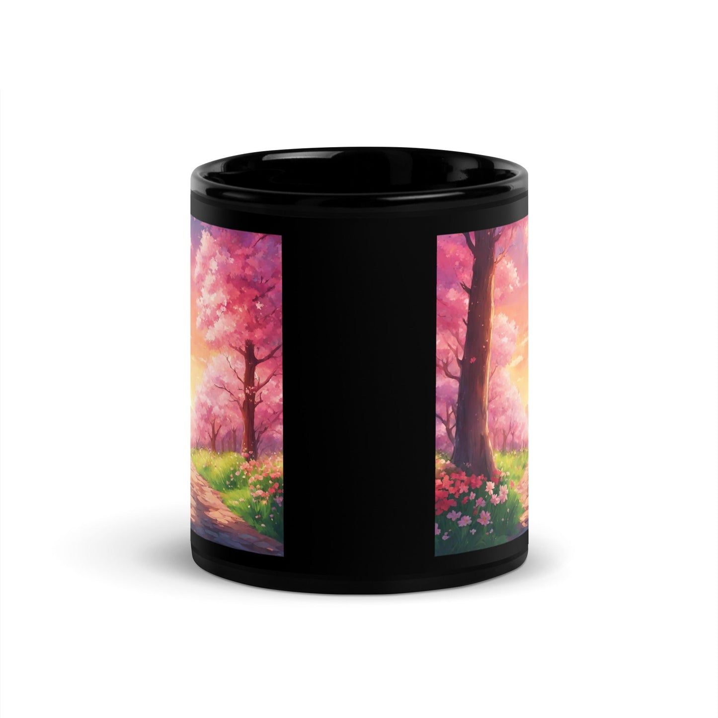 Black Glossy Mug