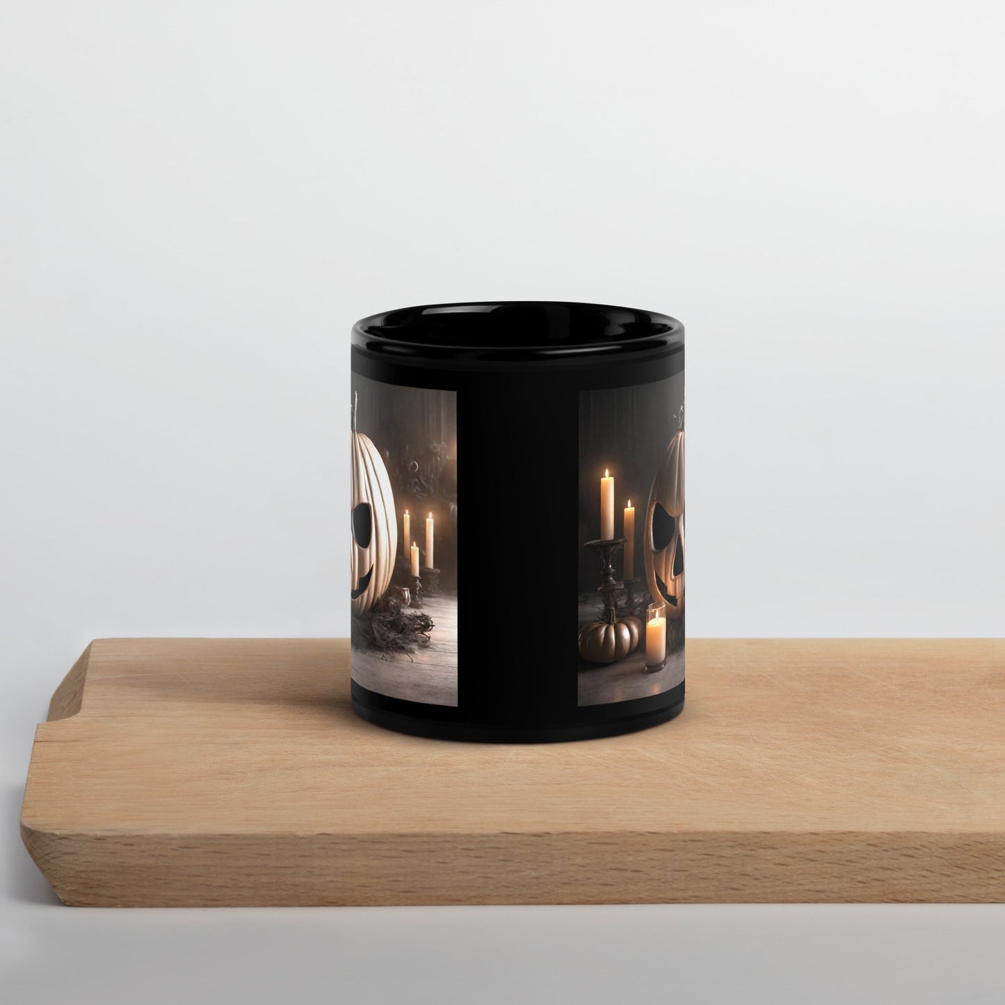 Black Glossy Mug