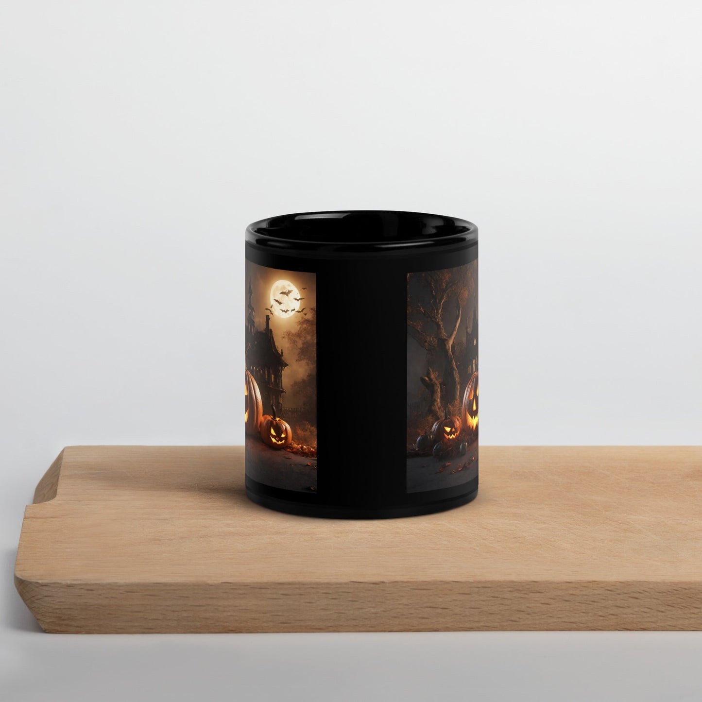 Black Glossy Mug