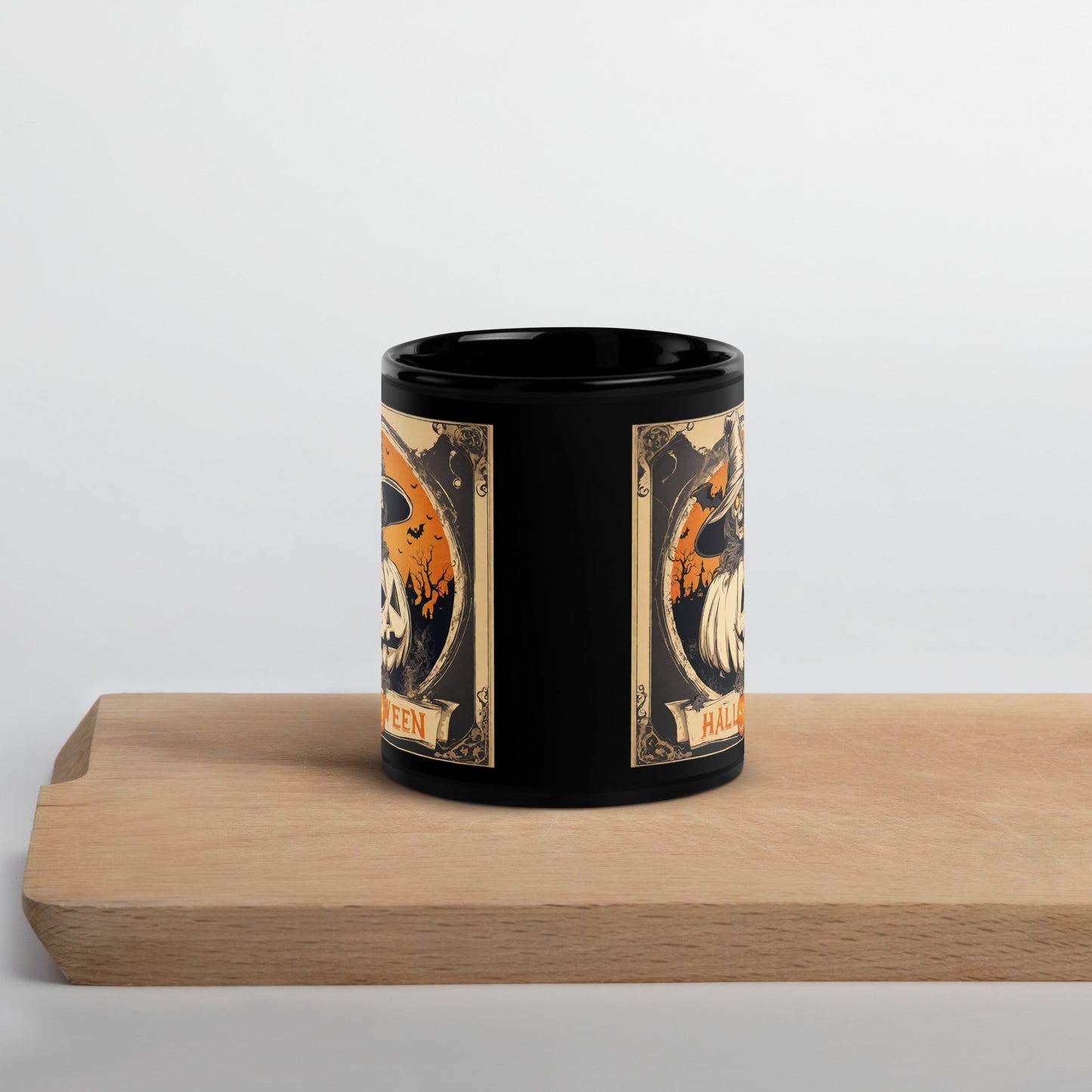 Black Glossy Mug