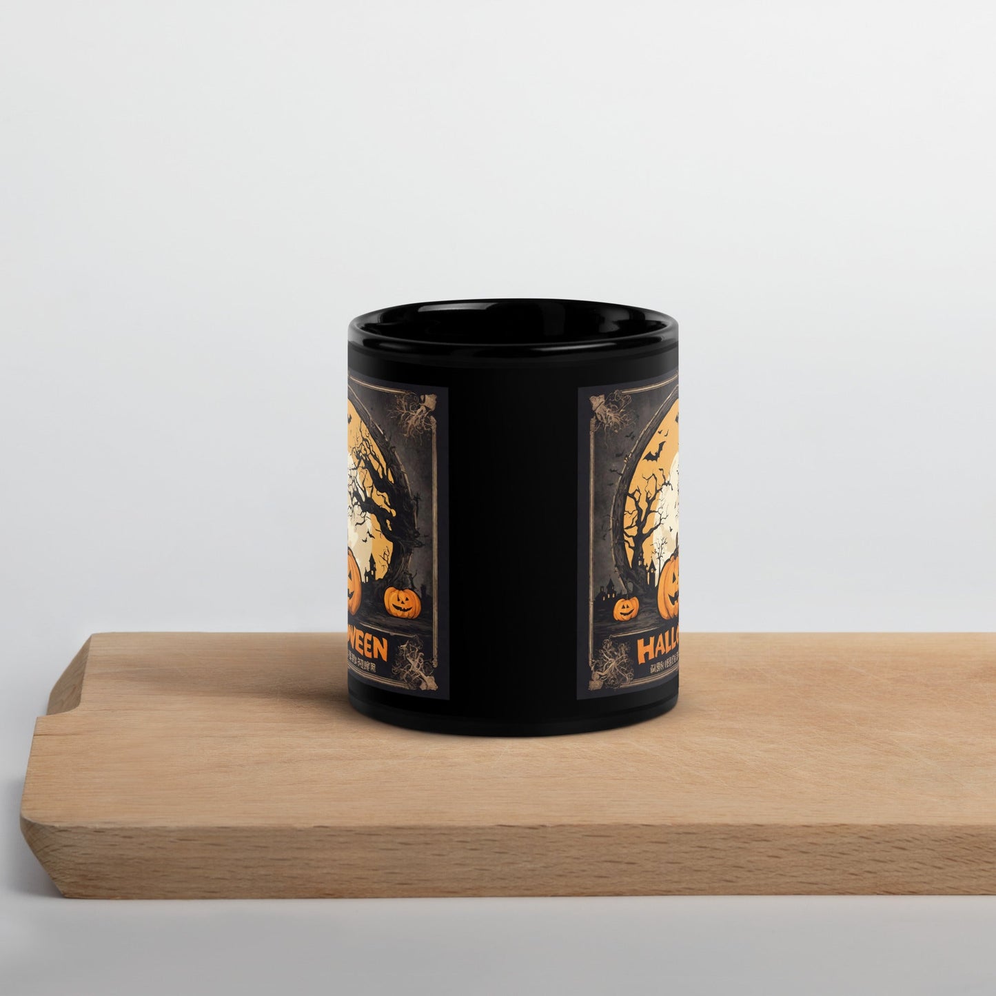 Black Glossy Mug