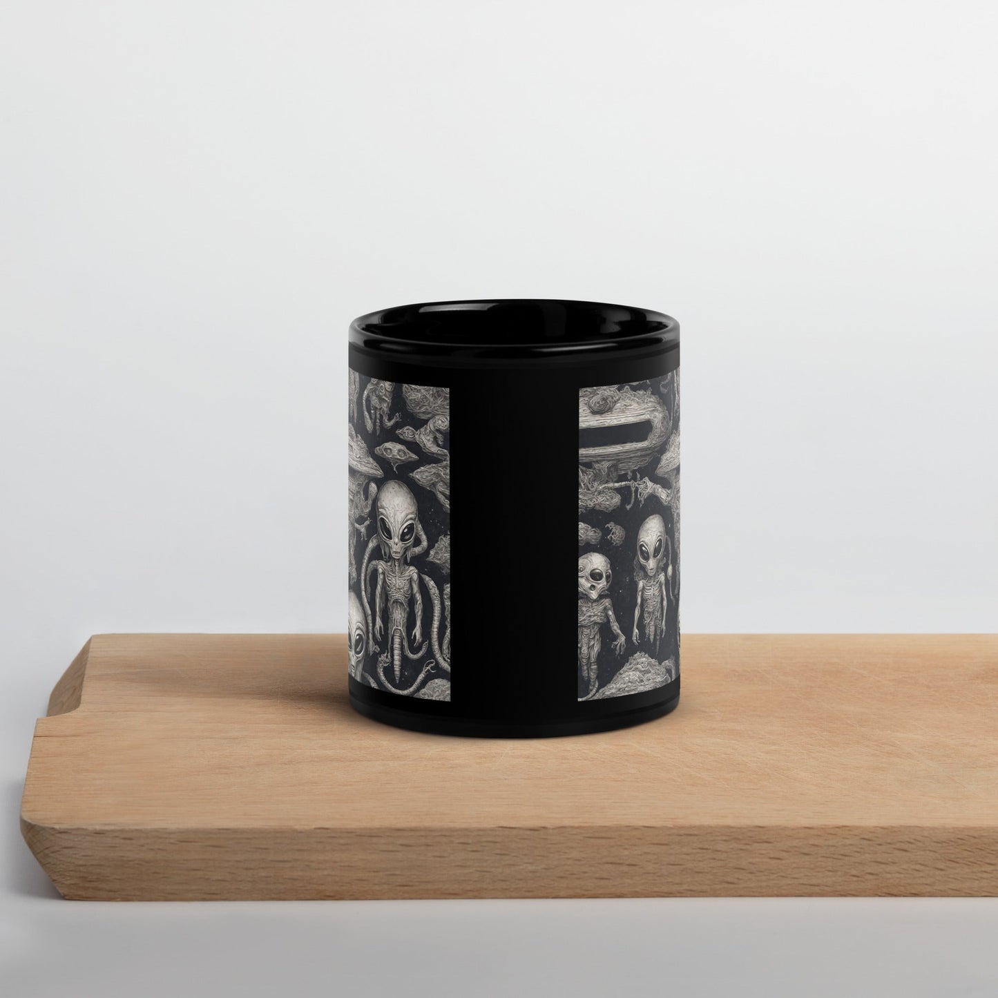 Black Glossy Mug