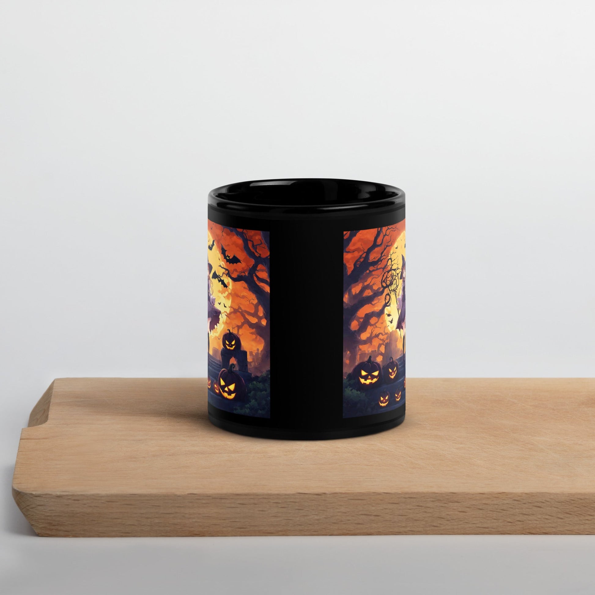 Black Glossy Mug