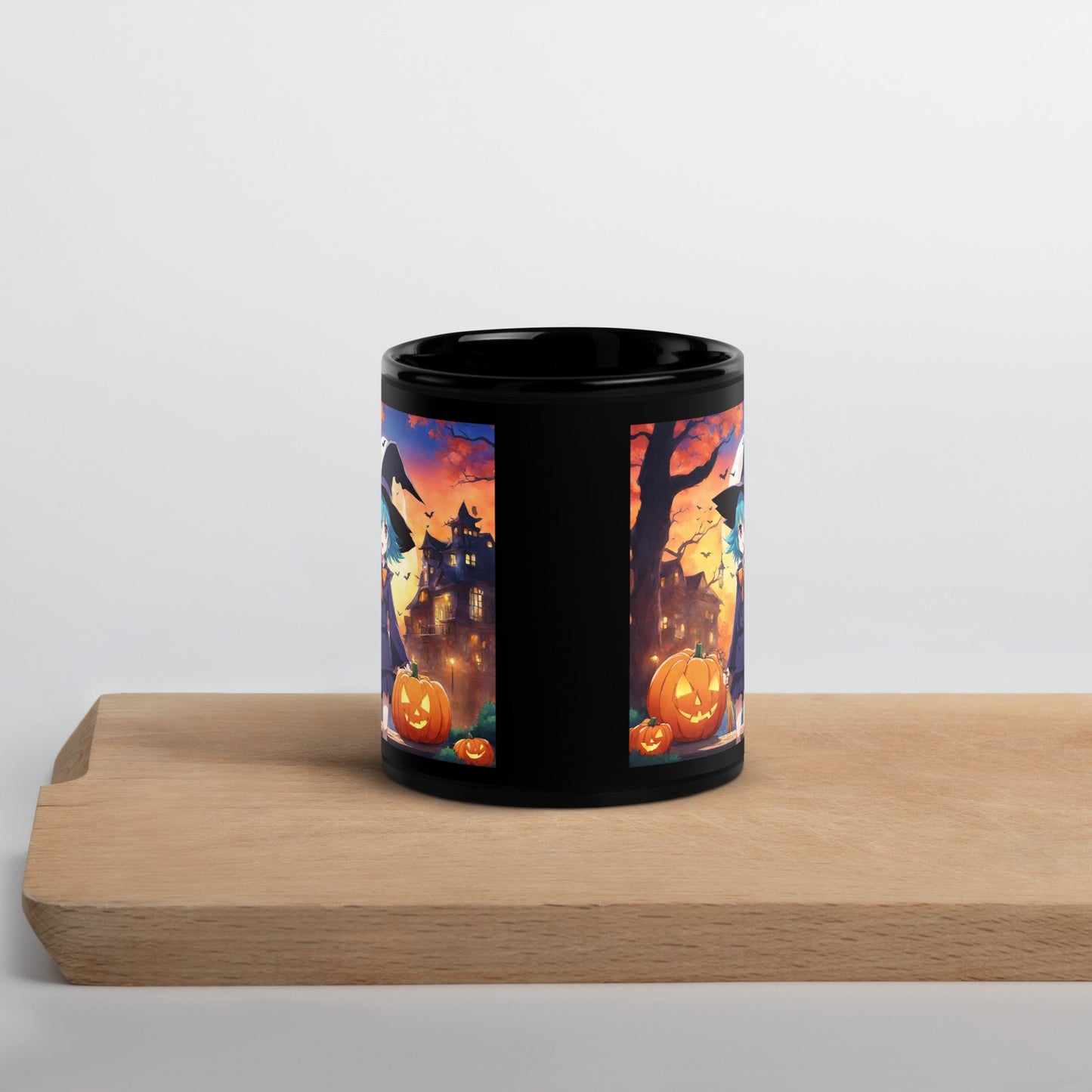 Black Glossy Mug