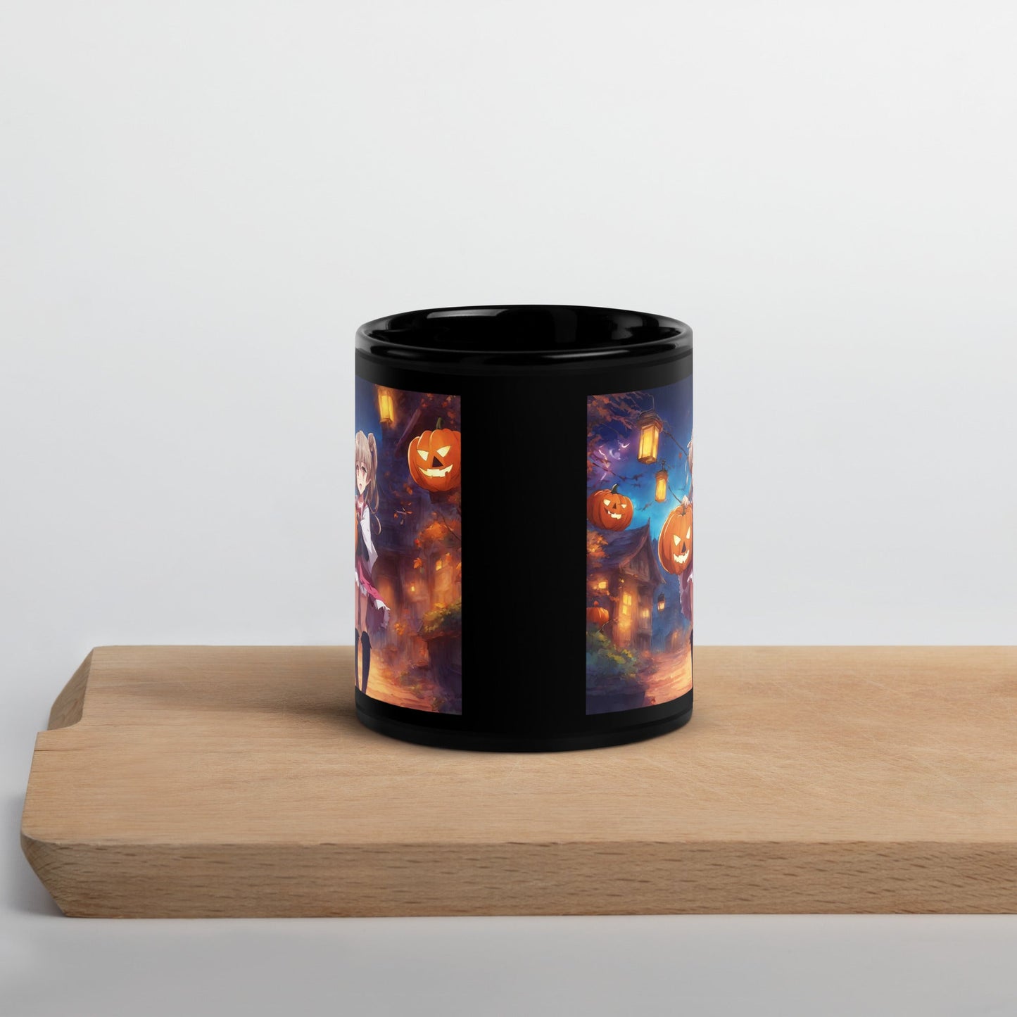 Black Glossy Mug
