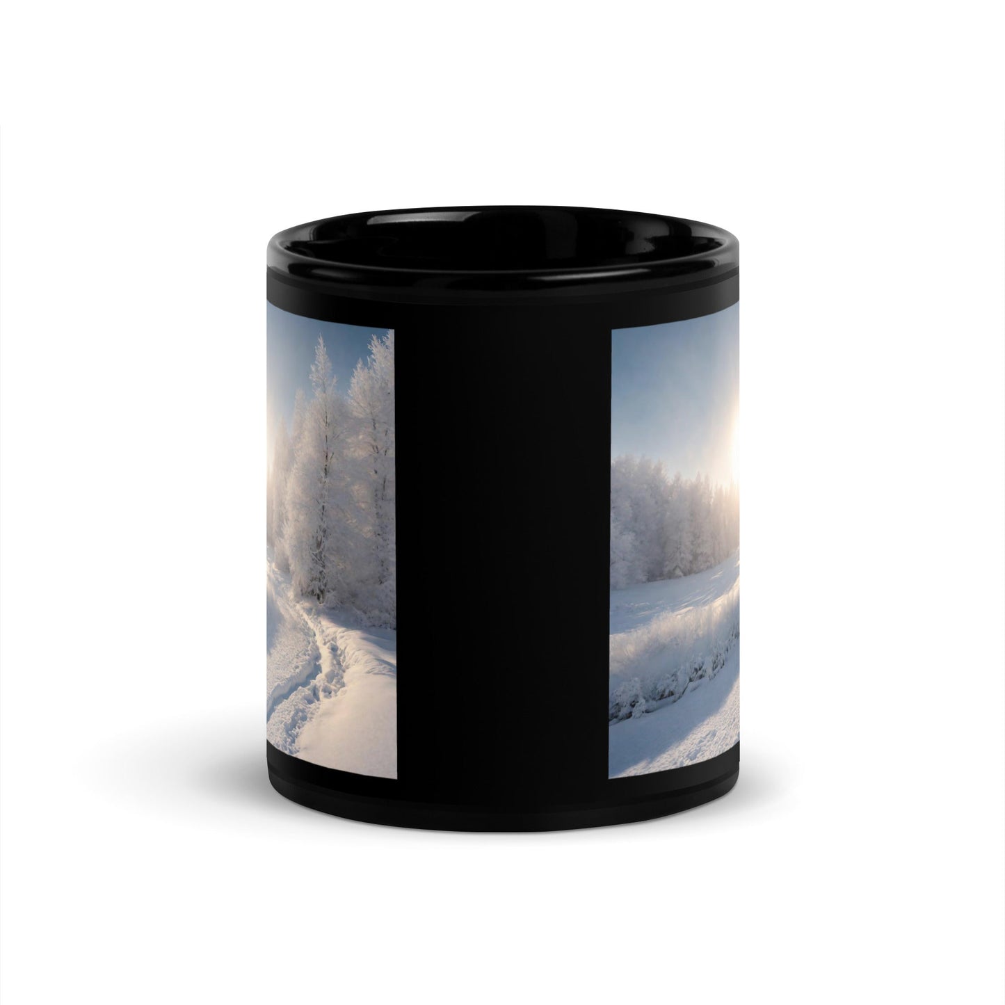 Black Glossy Mug
