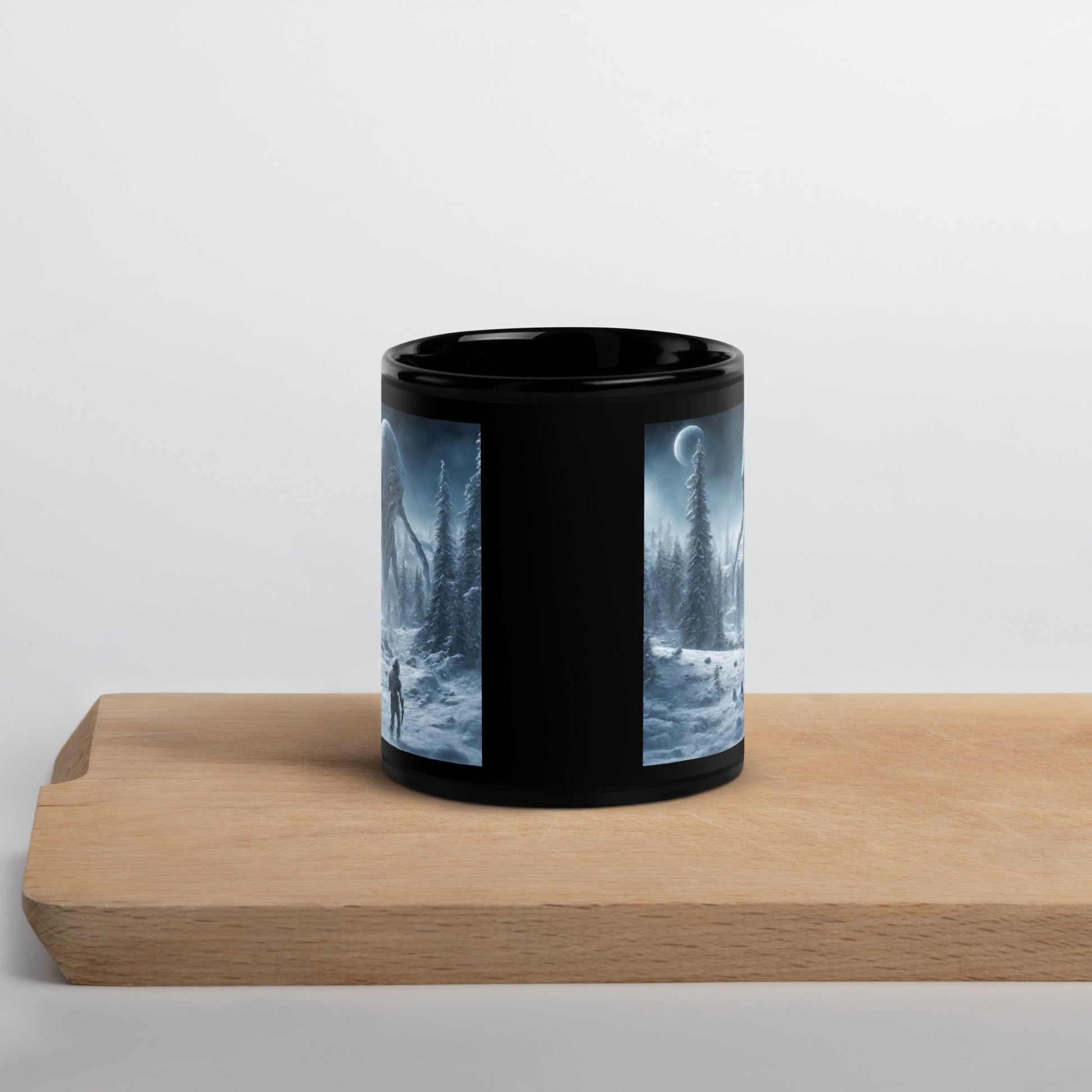 Black Glossy Mug