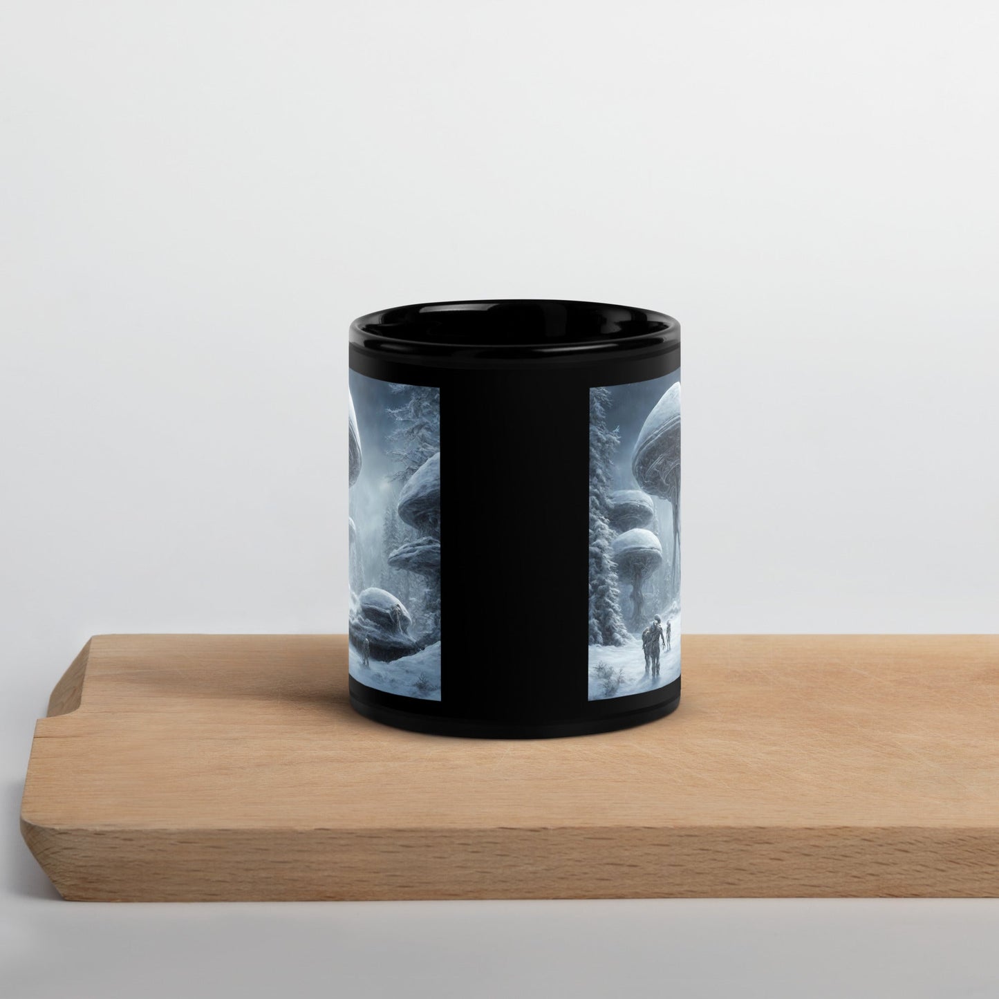 Black Glossy Mug