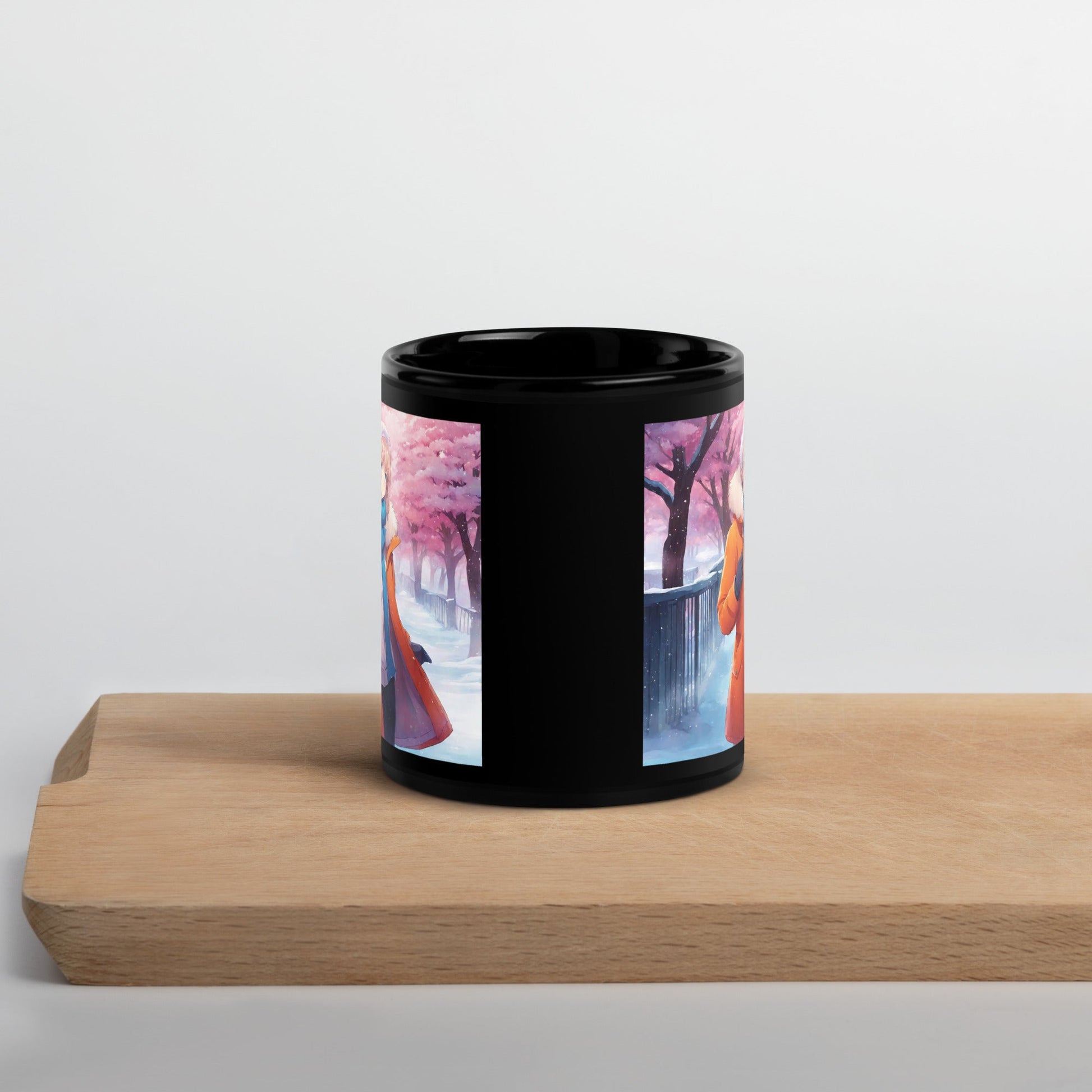 Black Glossy Mug