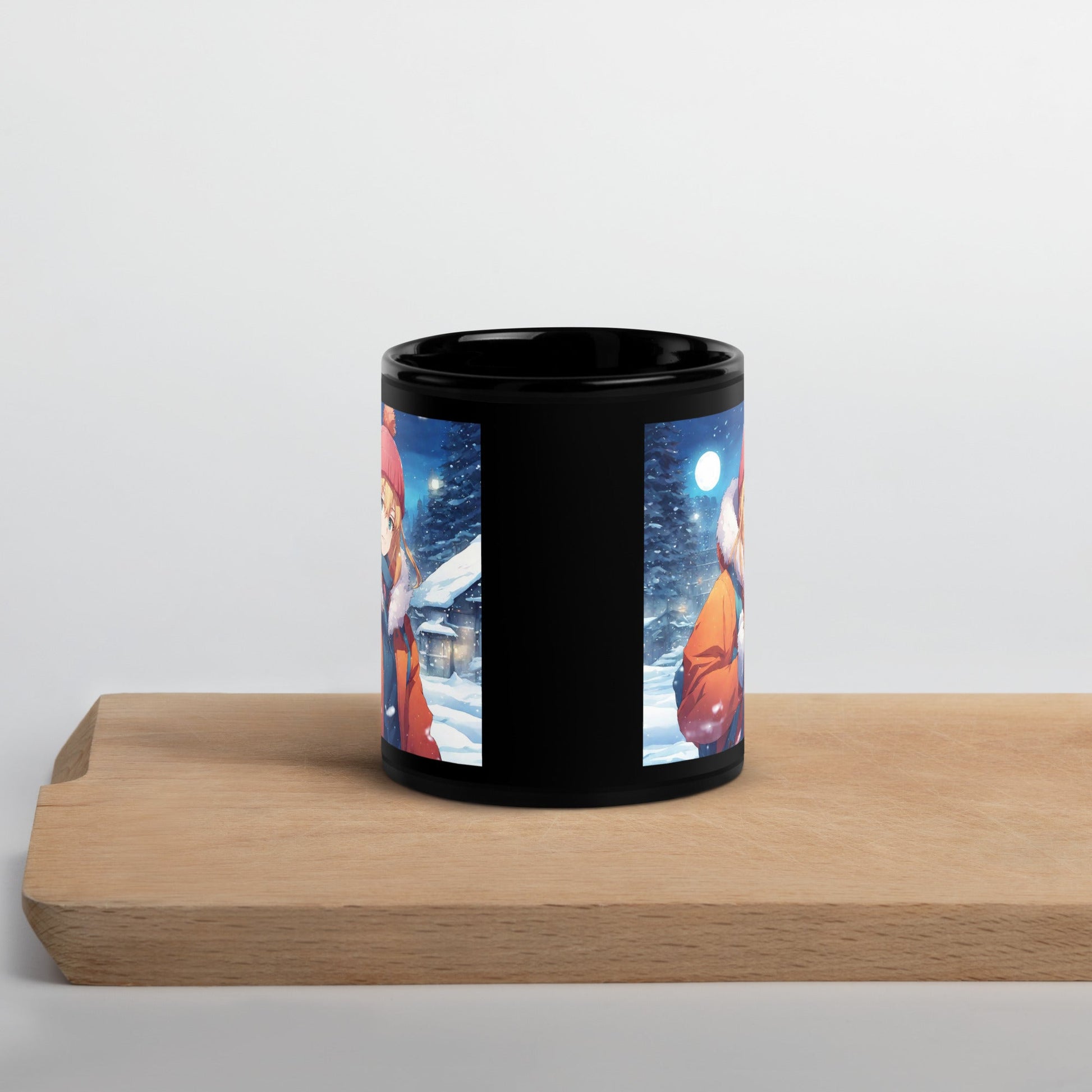 Black Glossy Mug