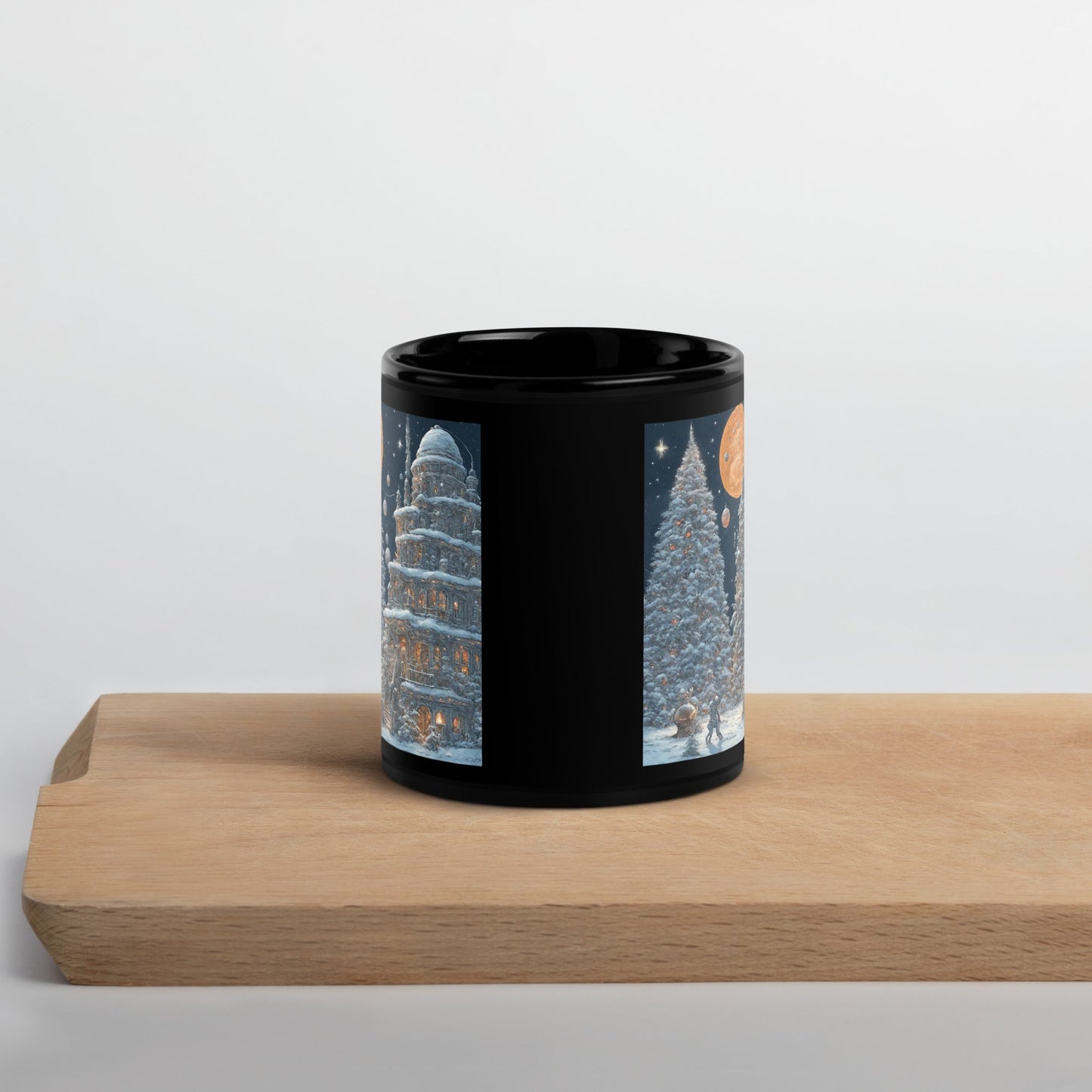 Black Glossy Mug